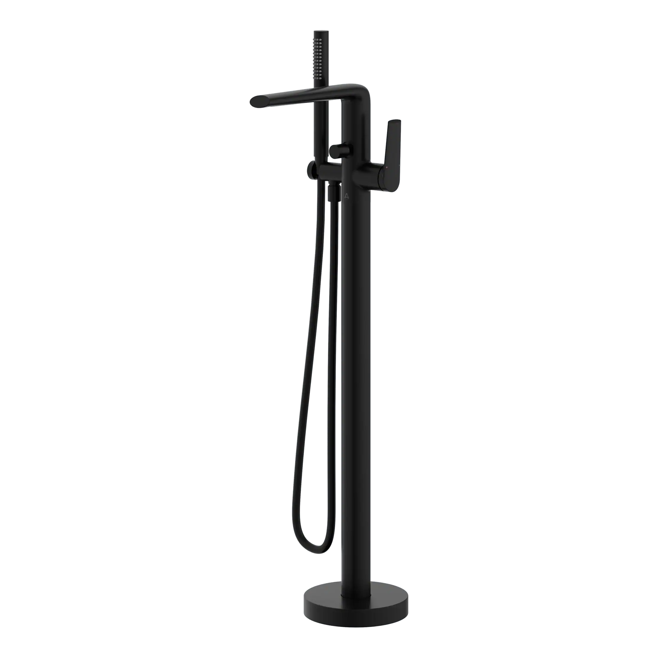 Aqualla Edge Freestanding Bath Shower Mixer Tap With Kit