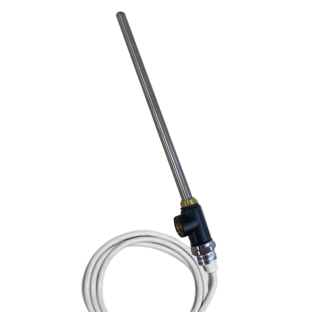 Flexible shower arm with hose and fitting, ideal for modern bathroom upgrades and shower installations. Durable metal construction with easy connection to shower heads or handheld units.