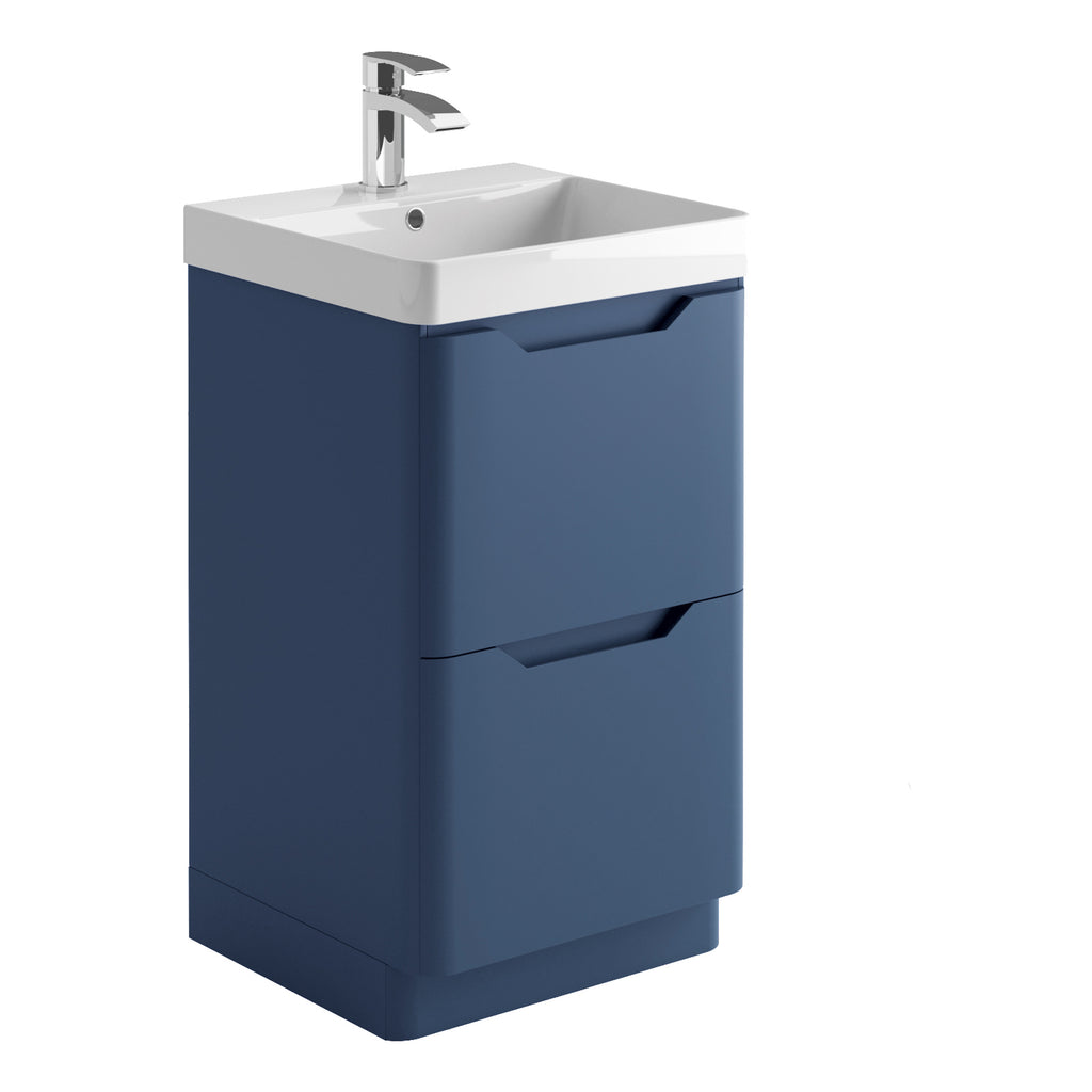 Scudo Ella 500mm Floor standing Vanity Unit With Basin