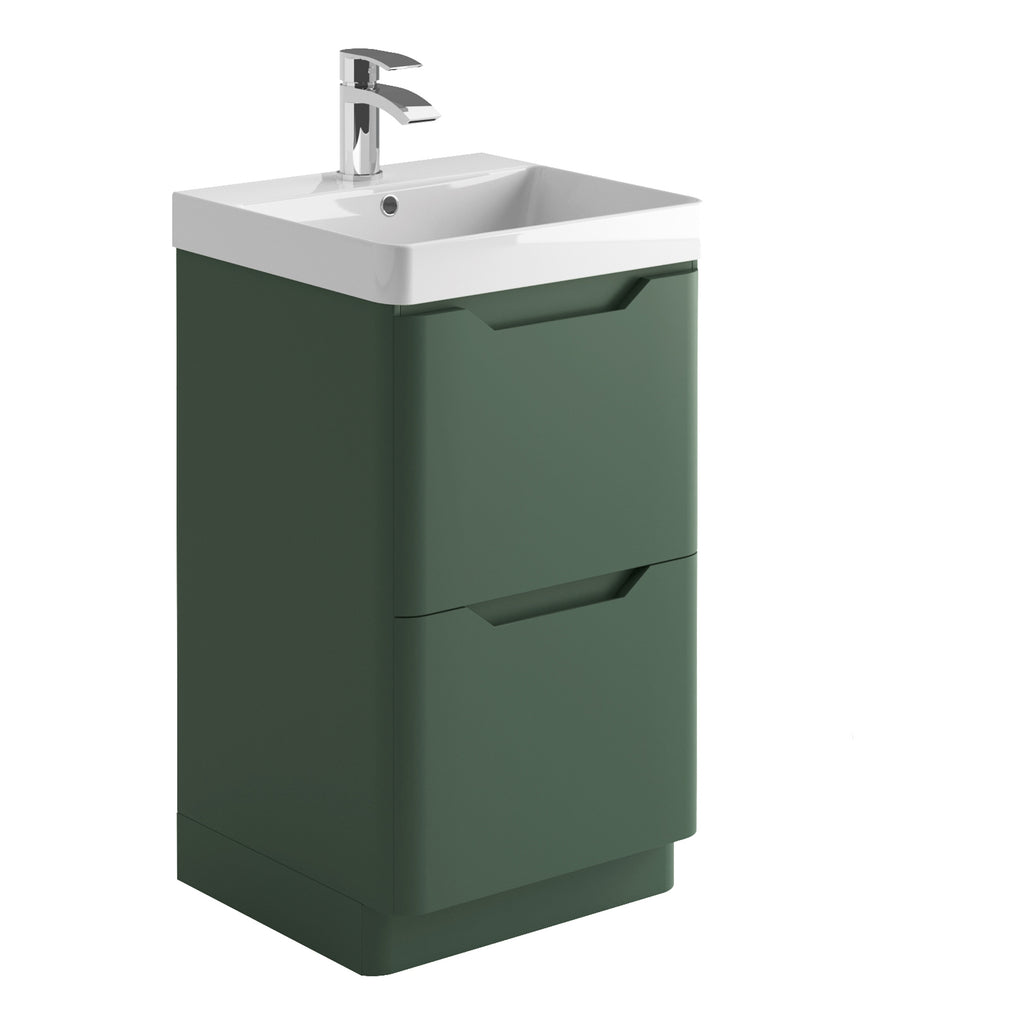 Scudo Ella 500mm Floor standing Vanity Unit With Basin