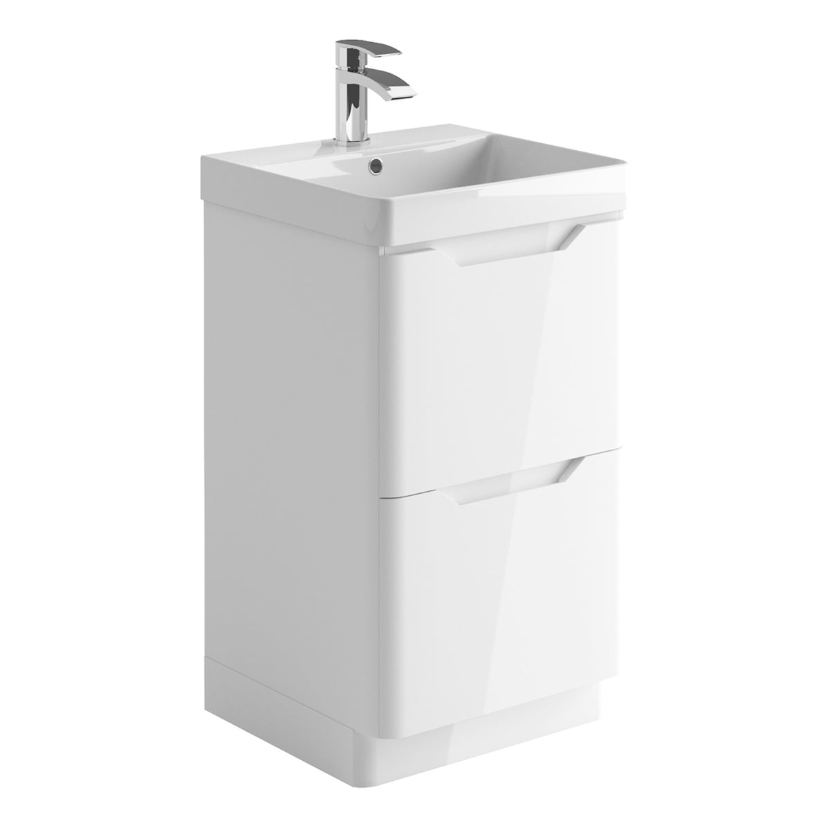 Scudo Ella 500mm Floor standing Vanity Unit With Basin