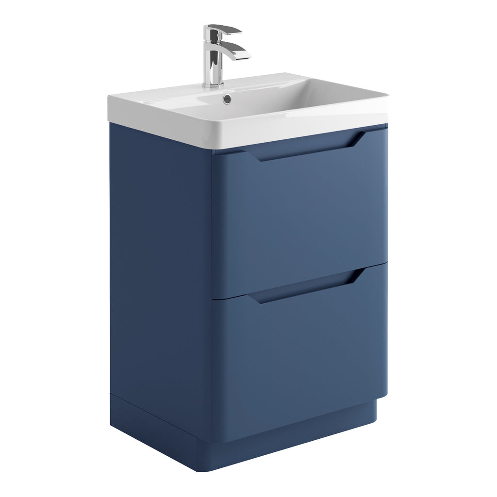 Scudo Ella 600mm Floor standing Vanity Unit With Basin