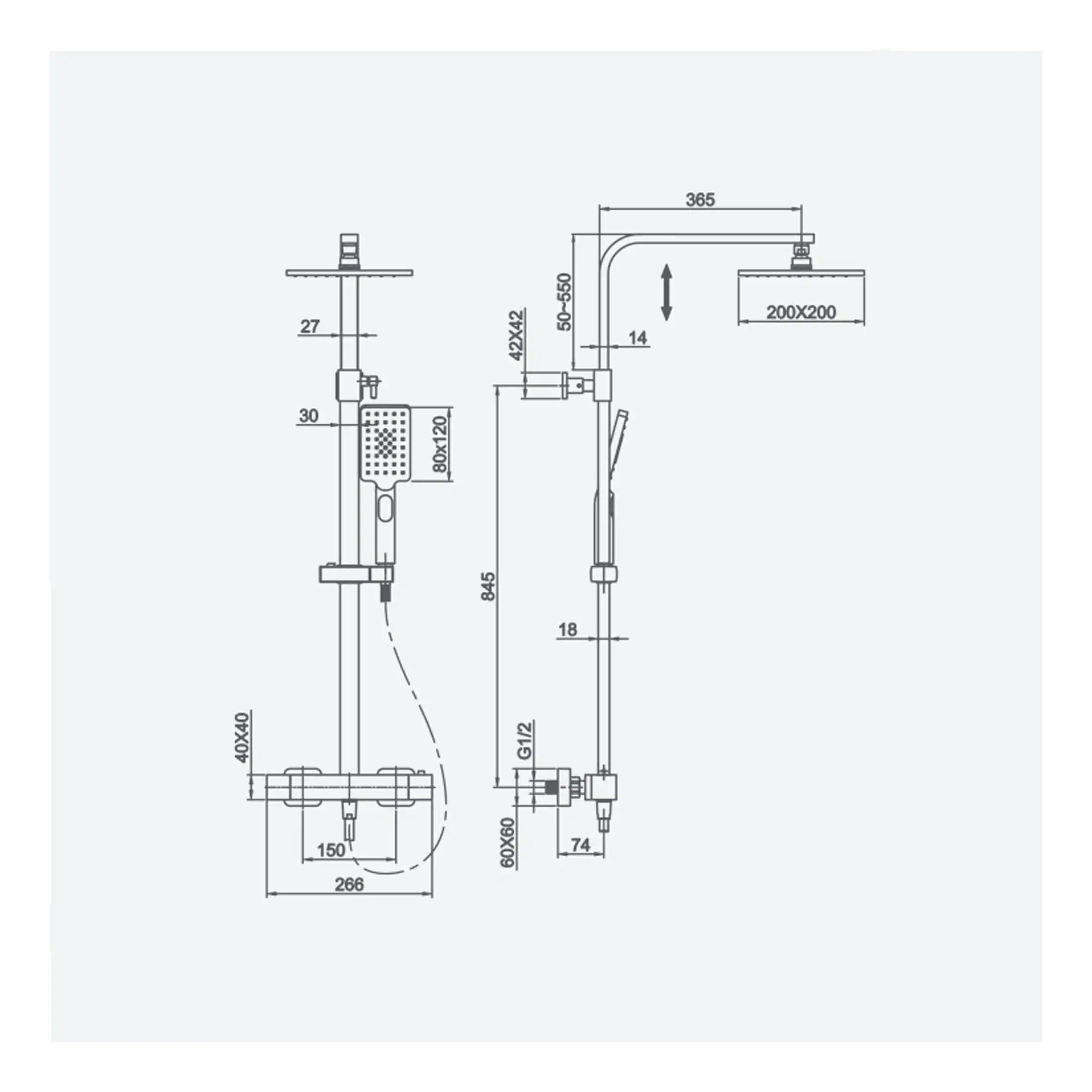High-quality digital schematic drawing of bubly.co.uk bathroom fixtures featuring a detailed technical layout, measurements, and installation specifications for modern bathroom design.