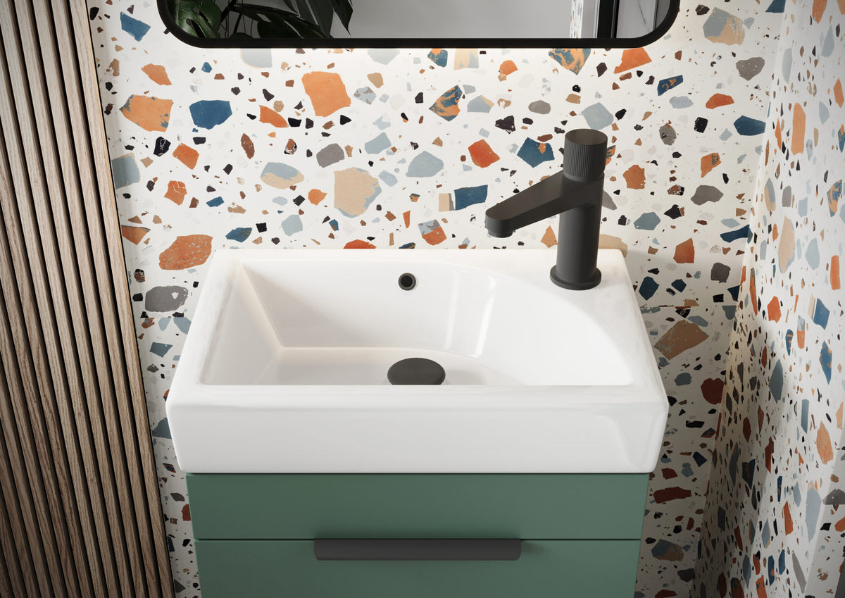 Scudo Esme 450mm Floor Standing Cloakroom Vanity Unit With Basin