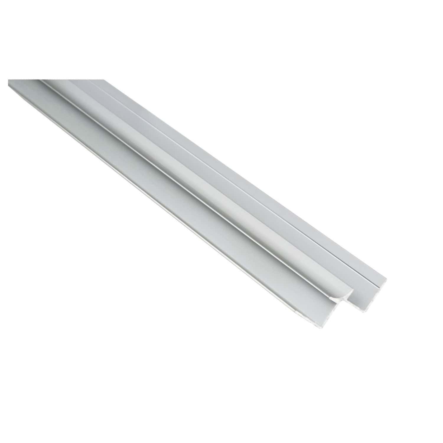 Aluminium bathroom shower trim rail for modern bathroom design, durable and easy to install. Ideal for creating sleek and clean lines in your shower enclosure.