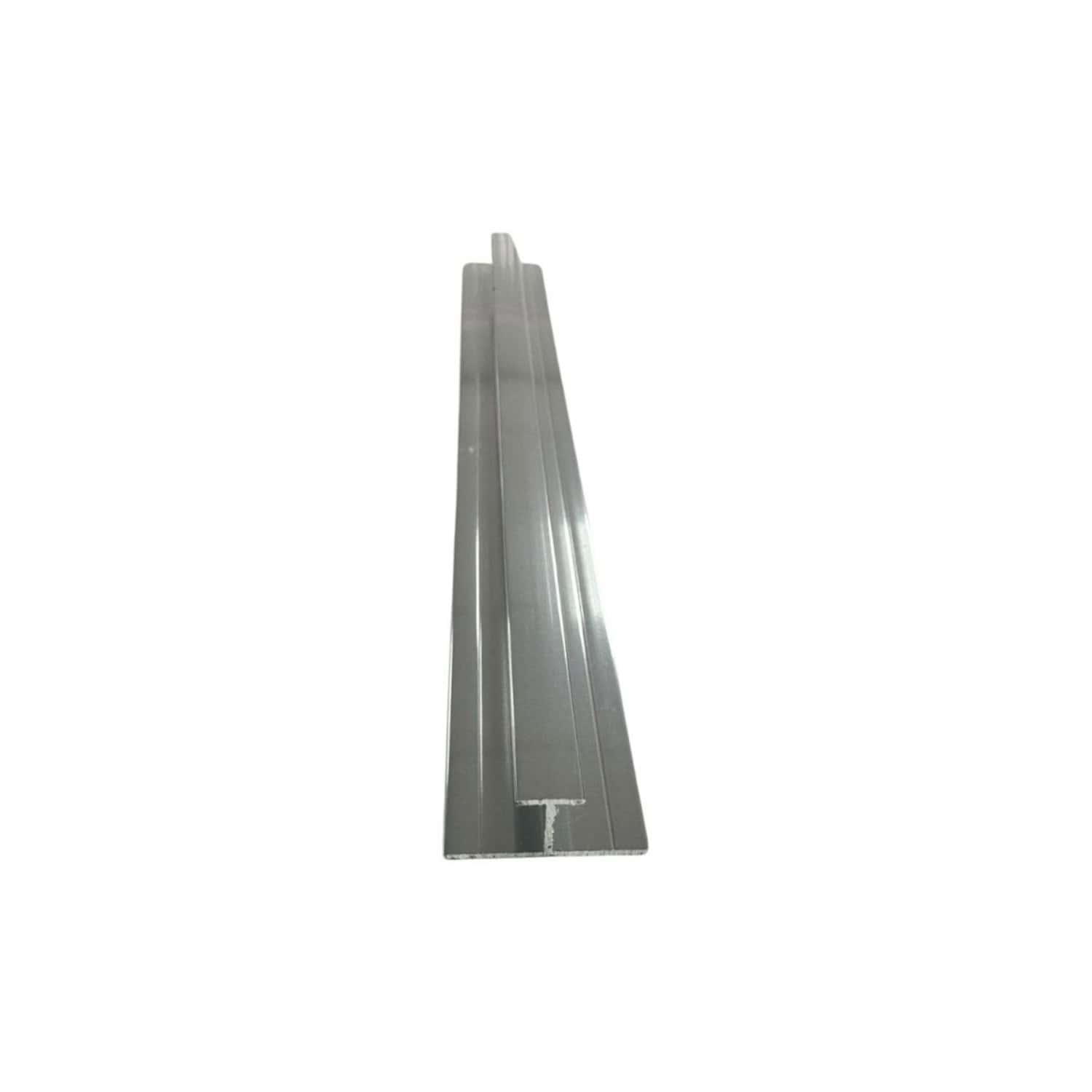Aluminium shower door threshold strip for Bubly Bathrooms, designed for seamless bathroom shower enclosures, durable and rust-resistant.