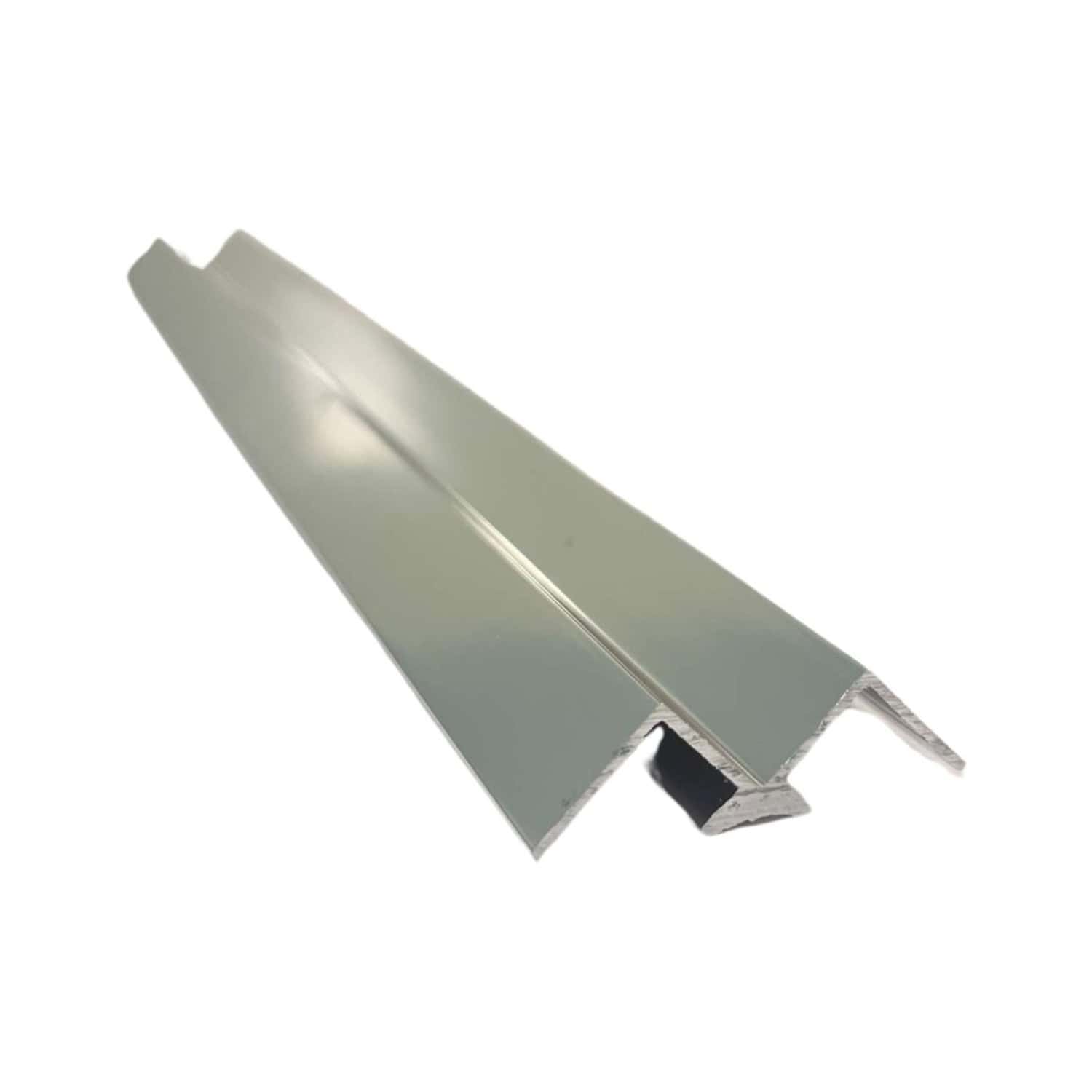 Aluminium shower tray edging, perfect for bathroom waterproofing and sealing applications, with durable construction for secure and long-lasting installation.