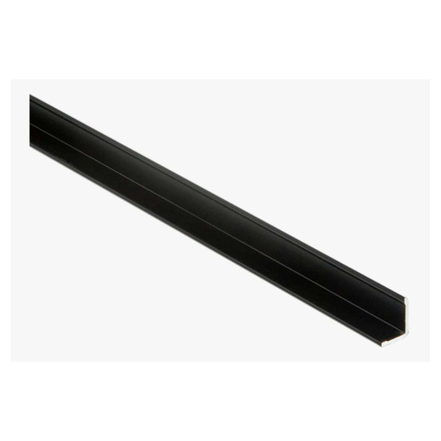 Sleek black shower door threshold bar for Bubly Bathrooms, durable and easy to install, designed to prevent water leakage and enhance bathroom safety. Perfect for modern bathroom renovations.