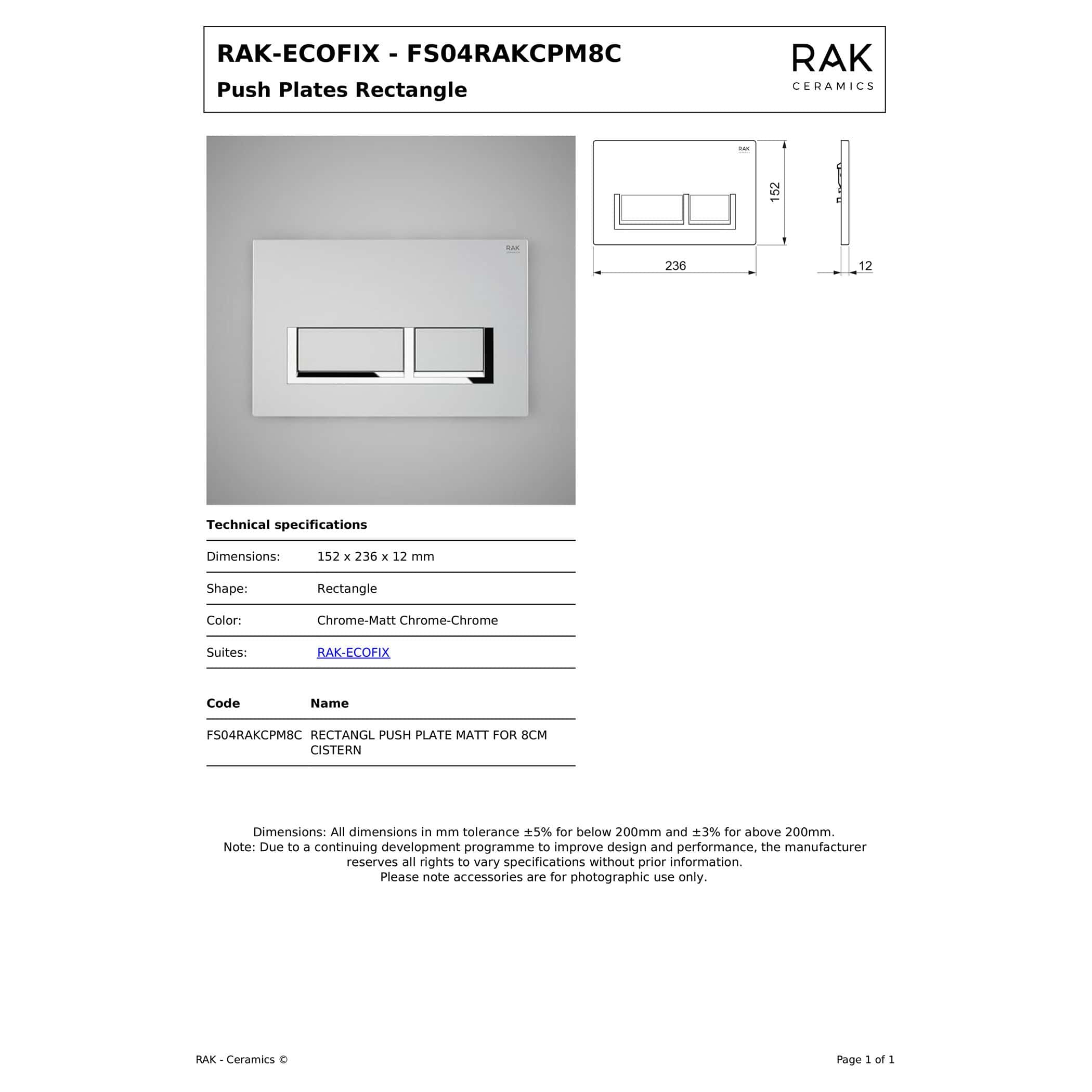 Rectangular chrome double push button flush plate for modern bathroom toilets, ideal for contemporary Bubly bathrooms.