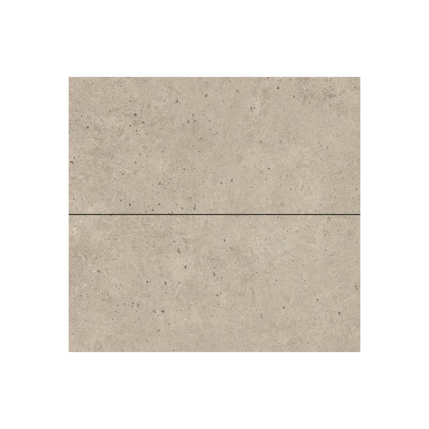 Light beige concrete bathroom tiles with a smooth finish, perfect for modern bathroom designs and creating a sleek, contemporary look. Ideal for stylish wet rooms and shower areas.