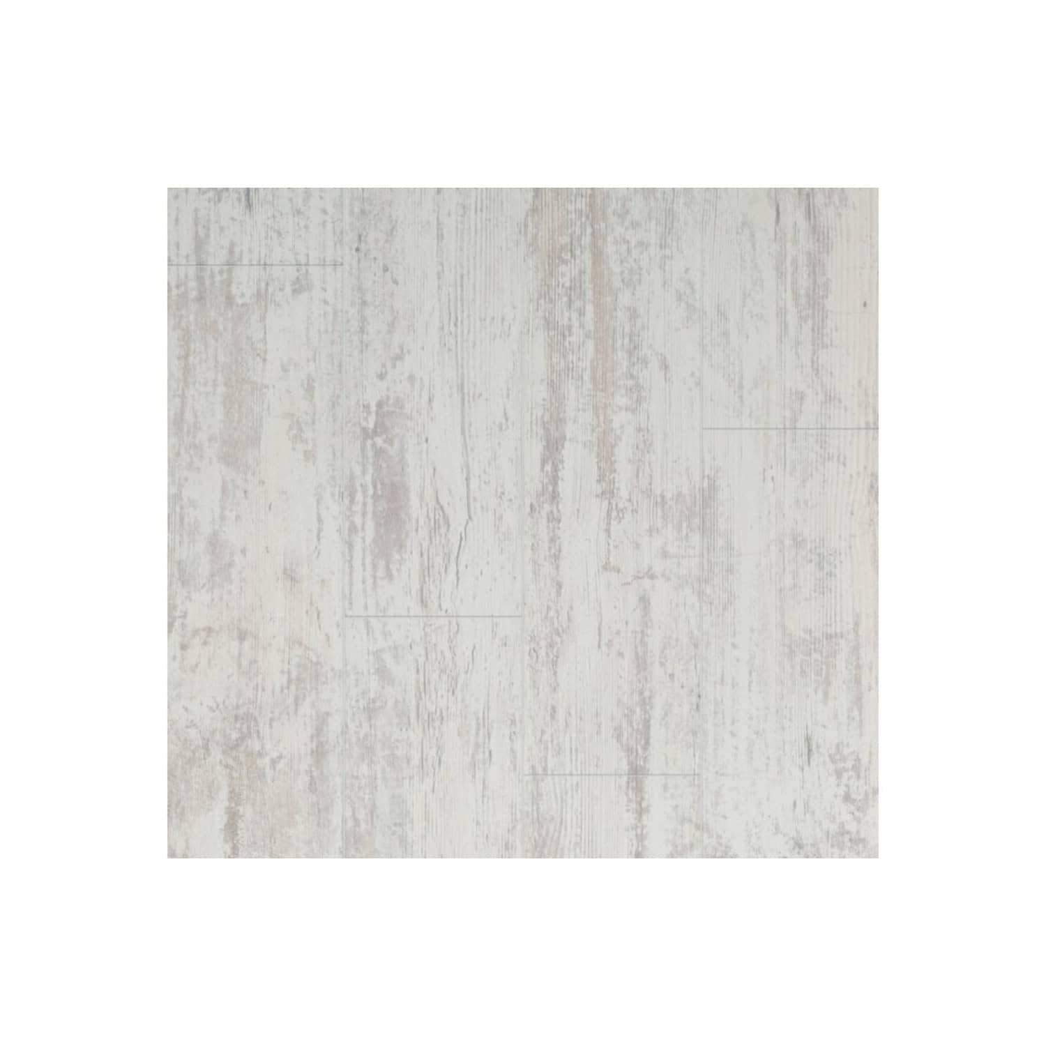 Aged white wood-effect bathroom flooring tiles with a rustic, weathered finish, ideal for modern or vintage bathroom interior designs. Durable and easy to maintain.