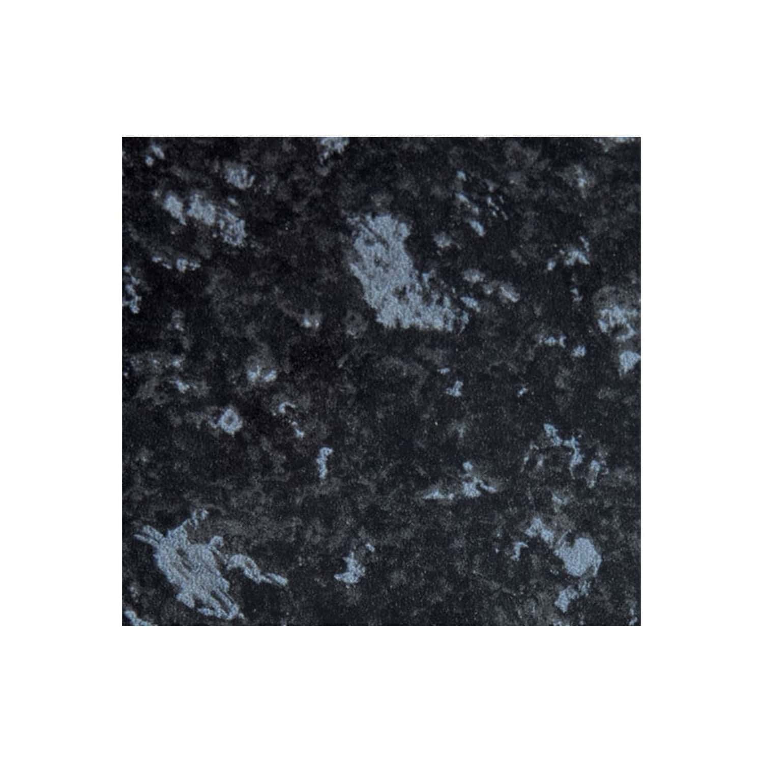 Shutterstock image of black granite bathroom countertop with grey and white speckles, ideal for luxurious bathroom renovations and durable surfaces.
