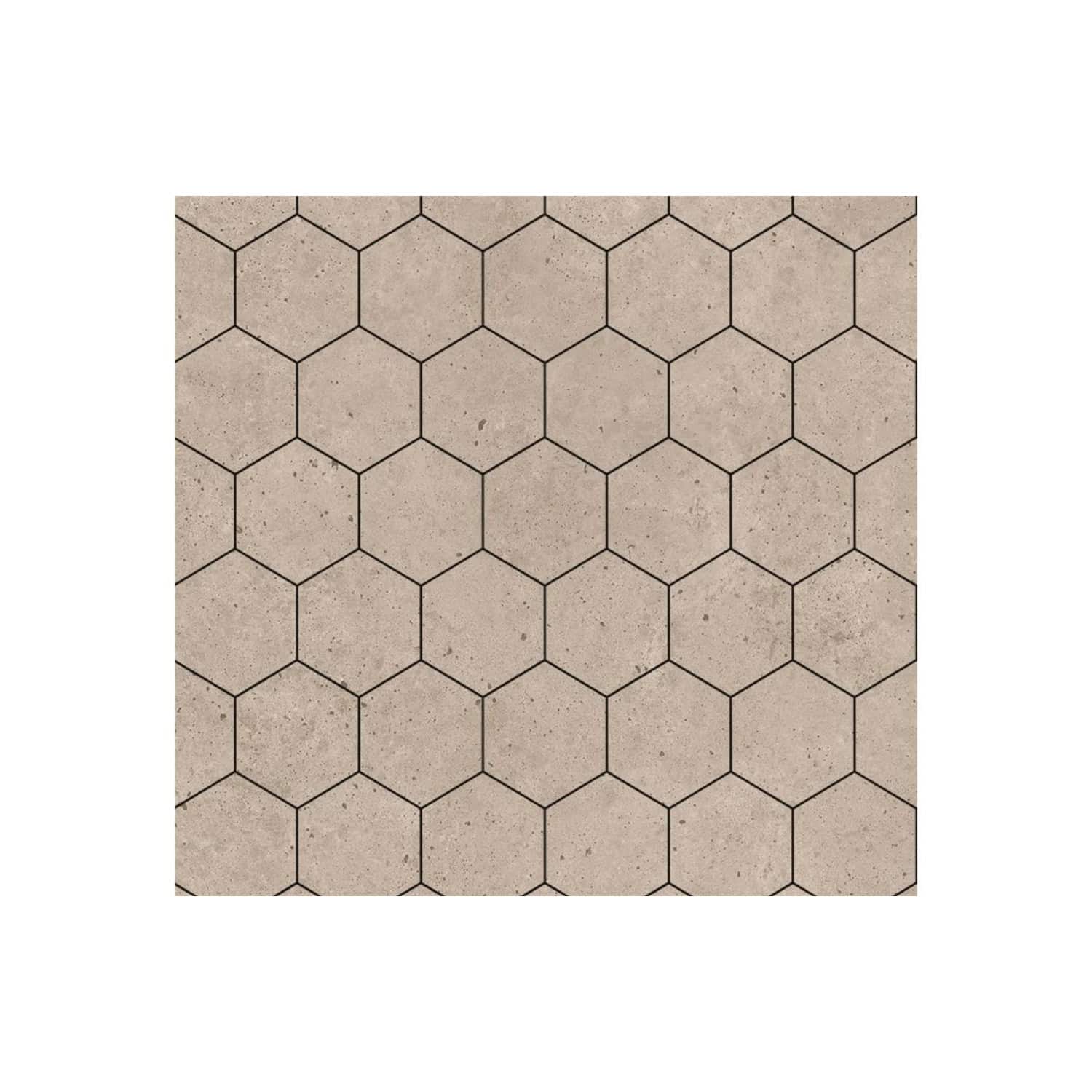 Hexagonal stone bathroom tiles for durable, stylish flooring. Perfect for modern bathroom renovation and design. Elevated bathroom aesthetic with premium tile quality.