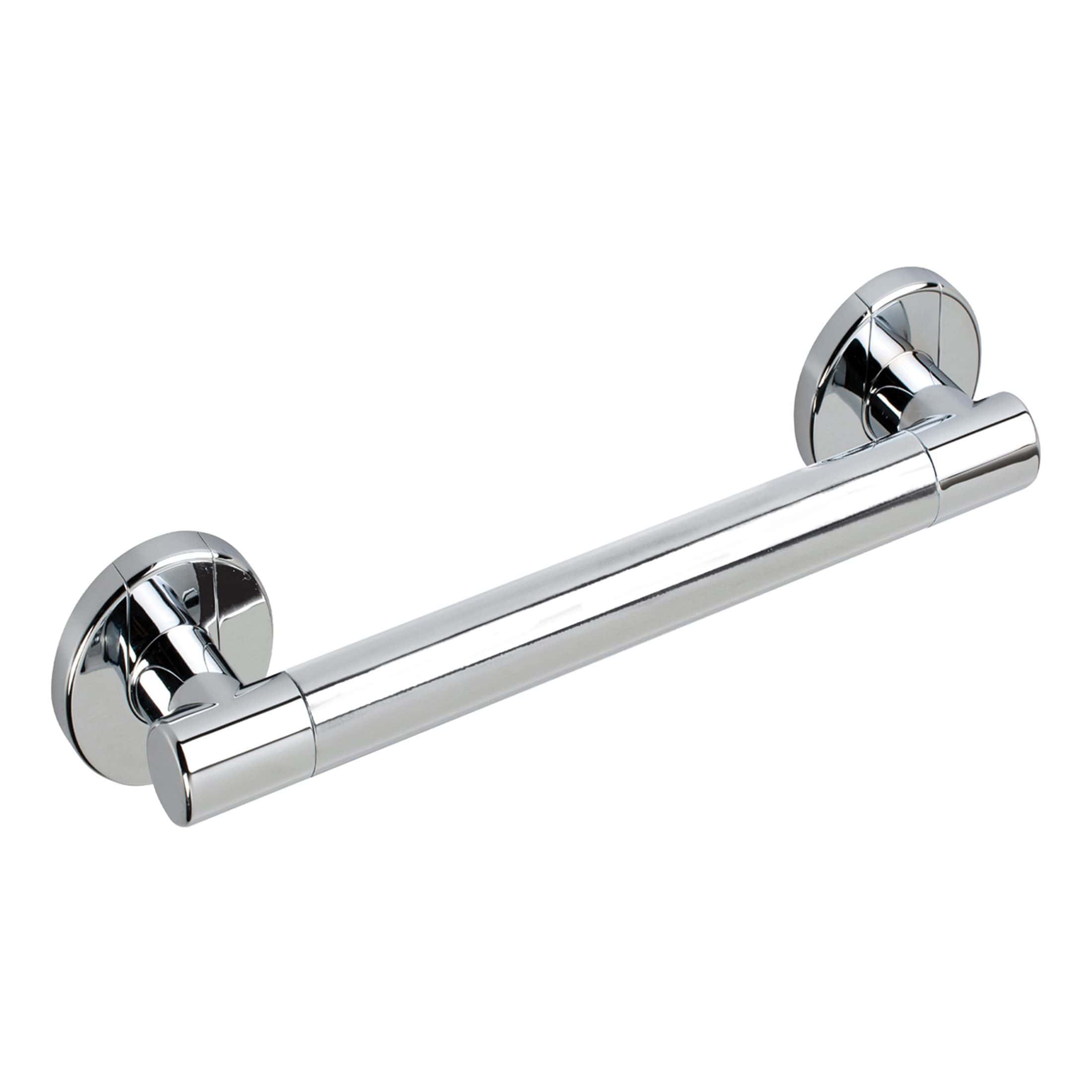 Polished chrome bathroom towel rail with sleek modern design for contemporary bathrooms. Durable, easy to clean, and perfect for towel storage and drying. Ideal for bathroom decor.