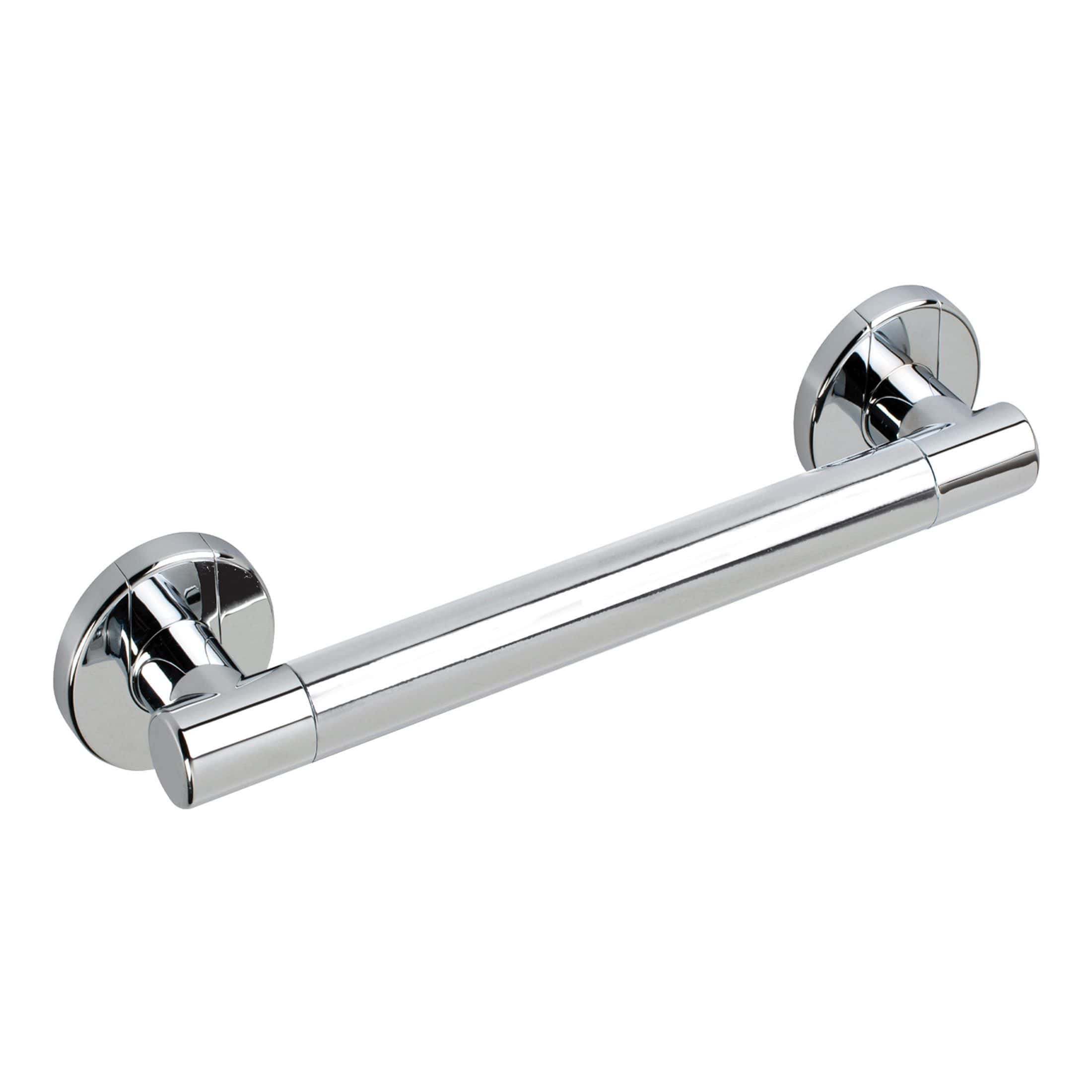 Polished chrome bathroom towel rail bar ideal for modern bathrooms with easy installation.