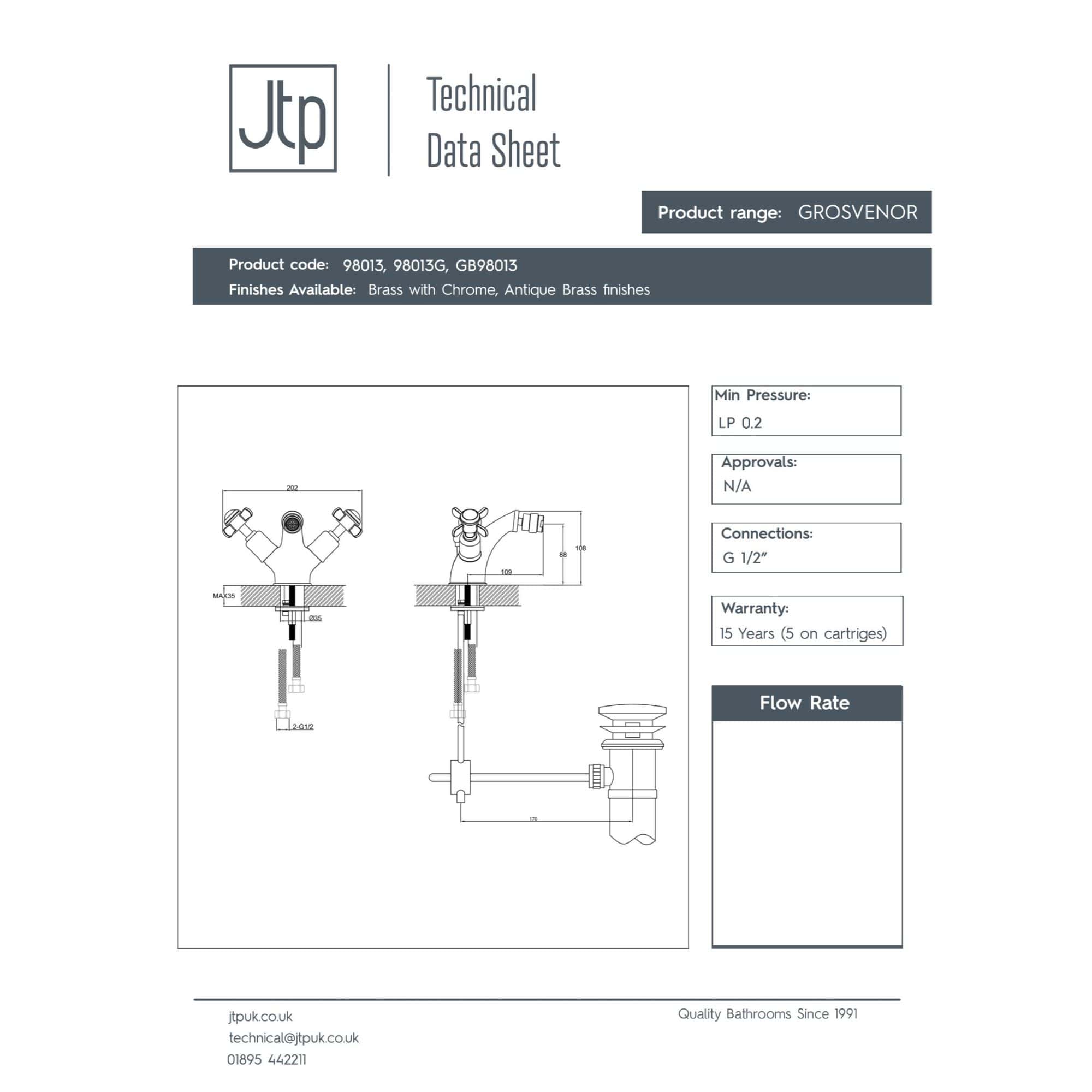 Brass bathroom tap with chrome finish, technical line drawing and measurements, ideal for high-quality Bubly bathrooms. Perfect for modern and antique bathroom designs, ensuring durability and style.