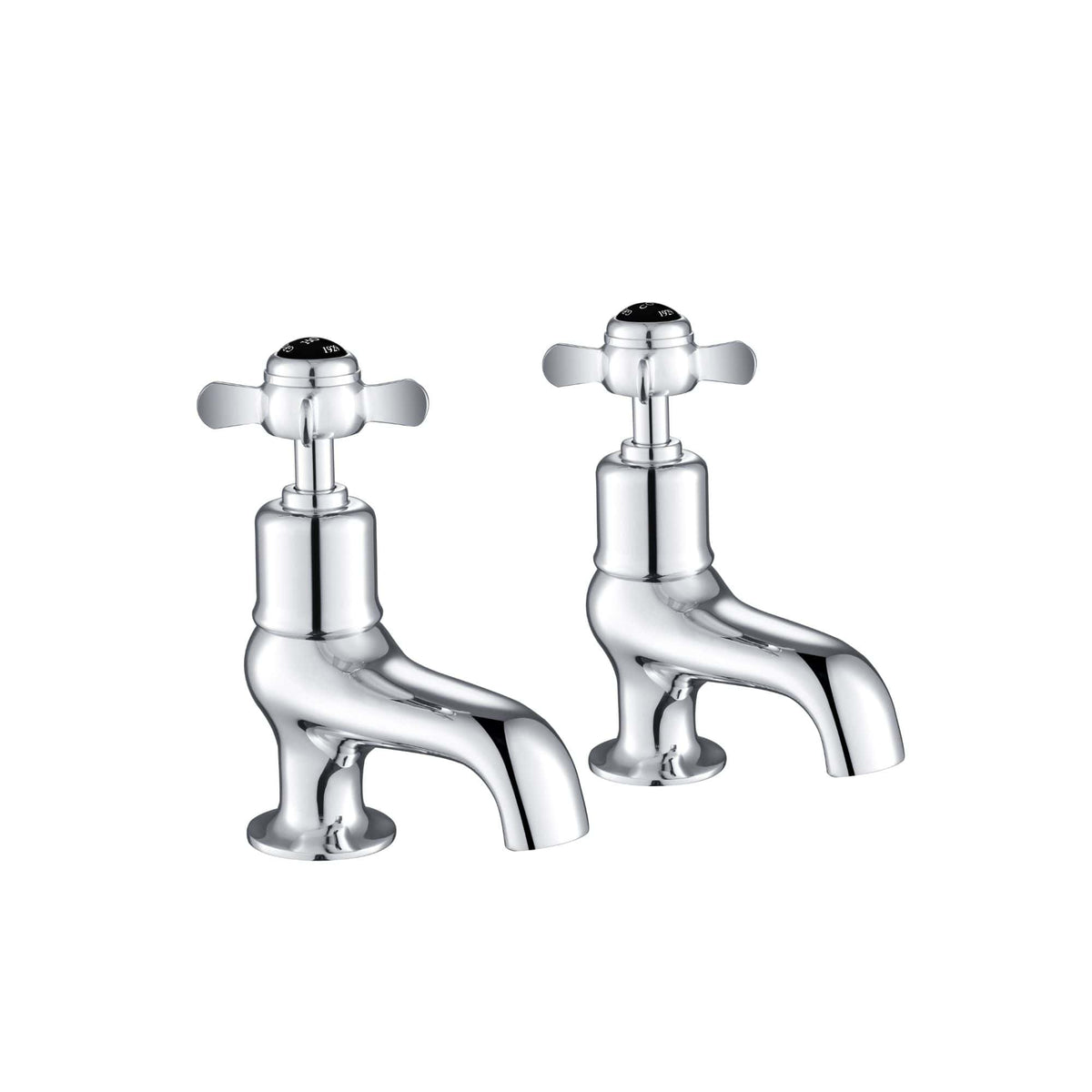 Jtp Grosvenor Pinch Bath Taps Pair