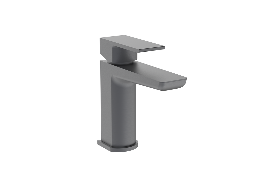 Scudo Muro Basin Mono Mixer, Gun Metal