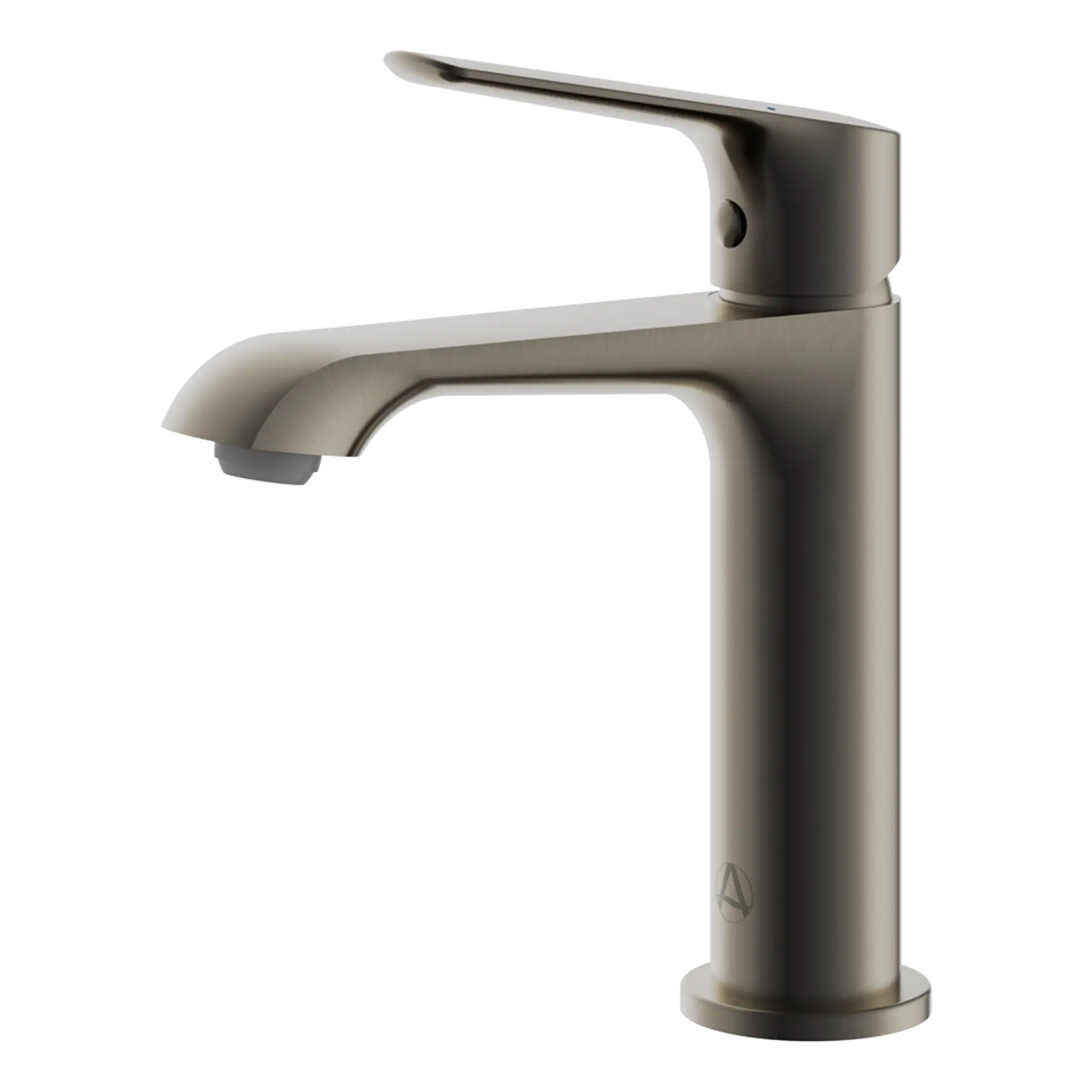 Sleek stainless steel bathroom tap with modern design, ideal for contemporary bathroom sinks, offering durability and style. Perfect for upgrading bathroom fixtures.