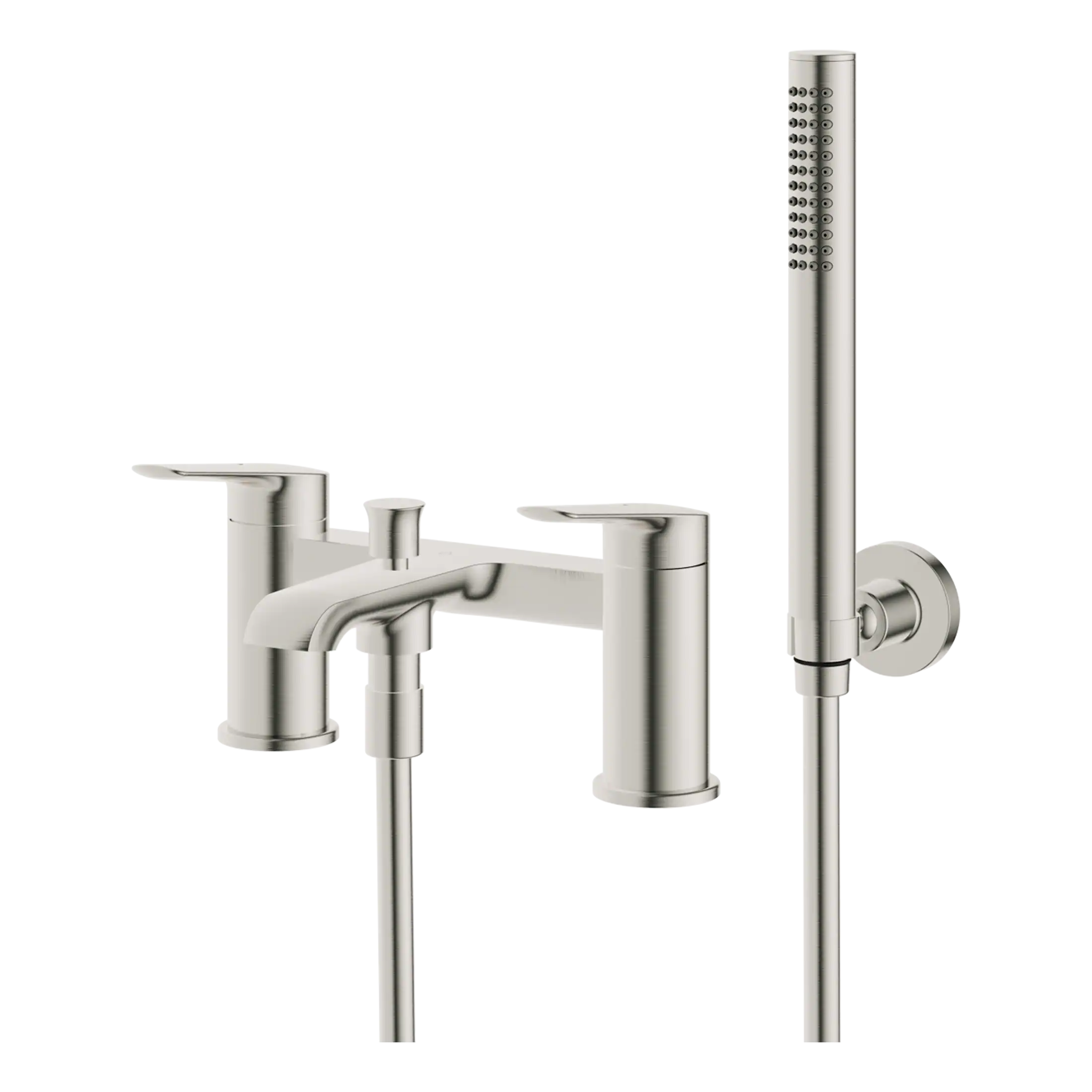 Aqualla Hanna Deck Mounted Bath Shower Mixer Tap With Kit