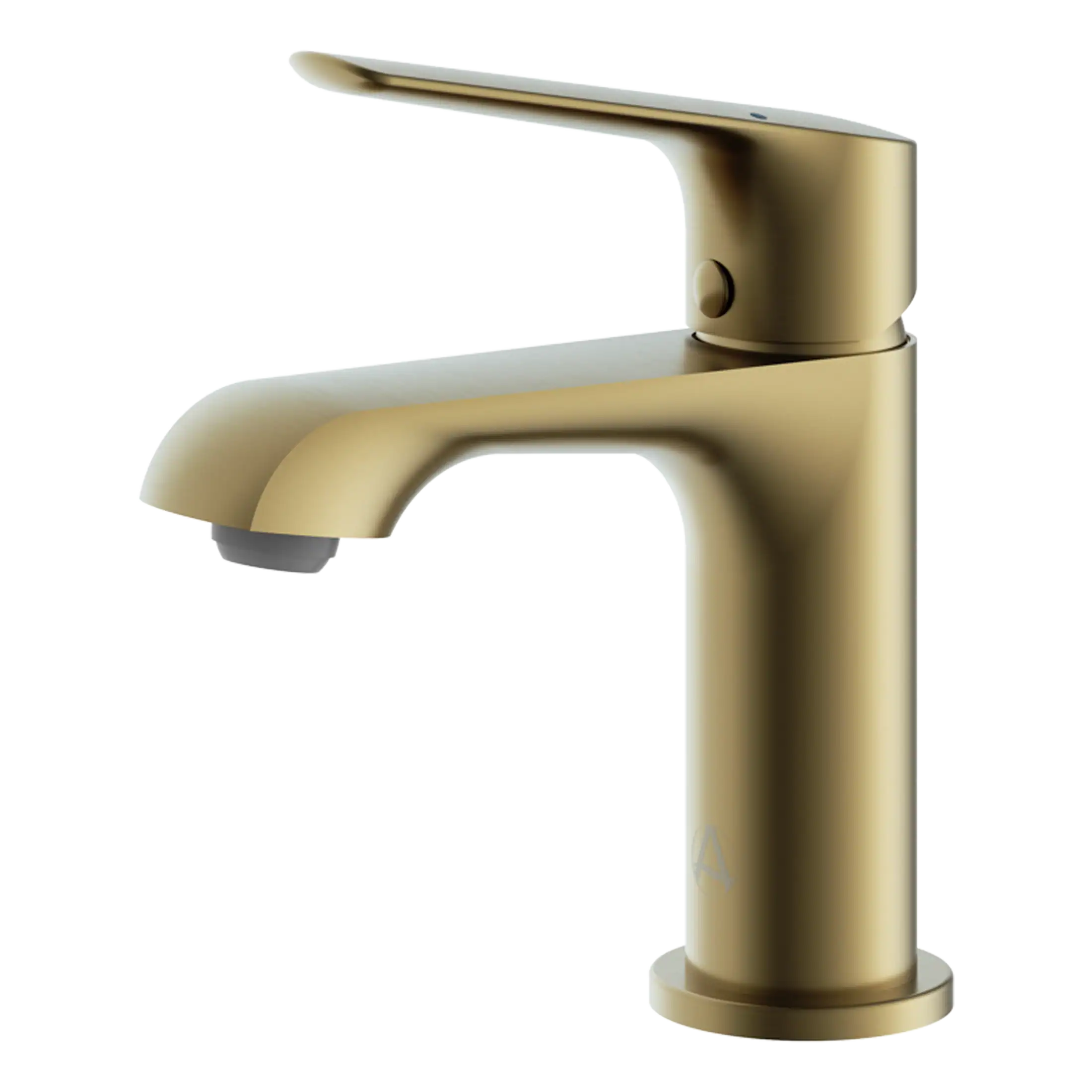 Aqualla Hanna Mini Mono Basin Mixer Tap With Clicker waste