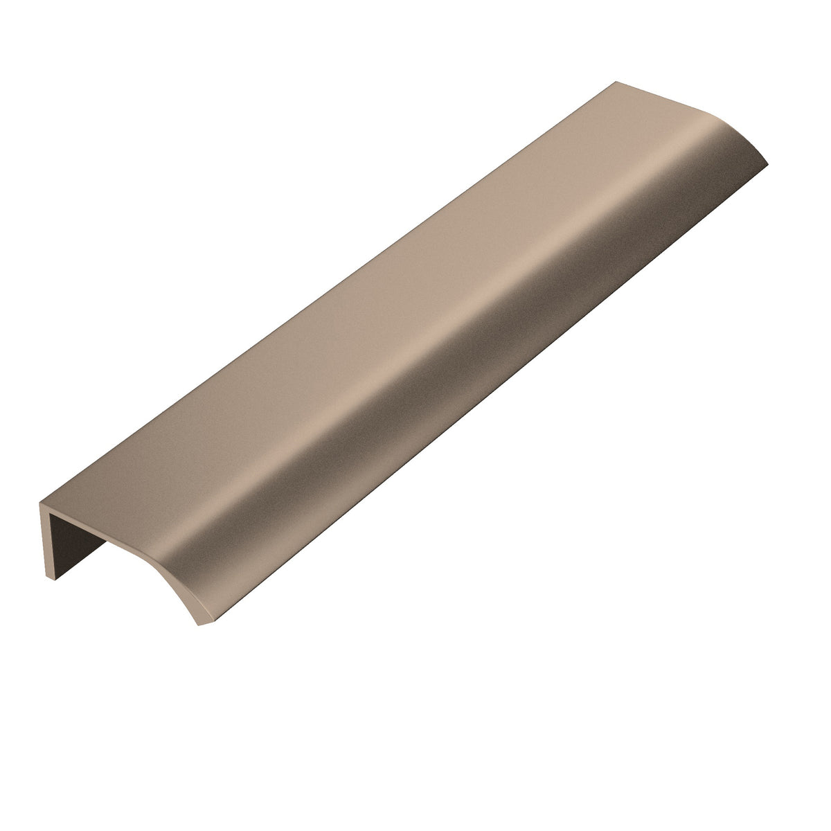 Scudo Flat Handle, Brushed Bronze