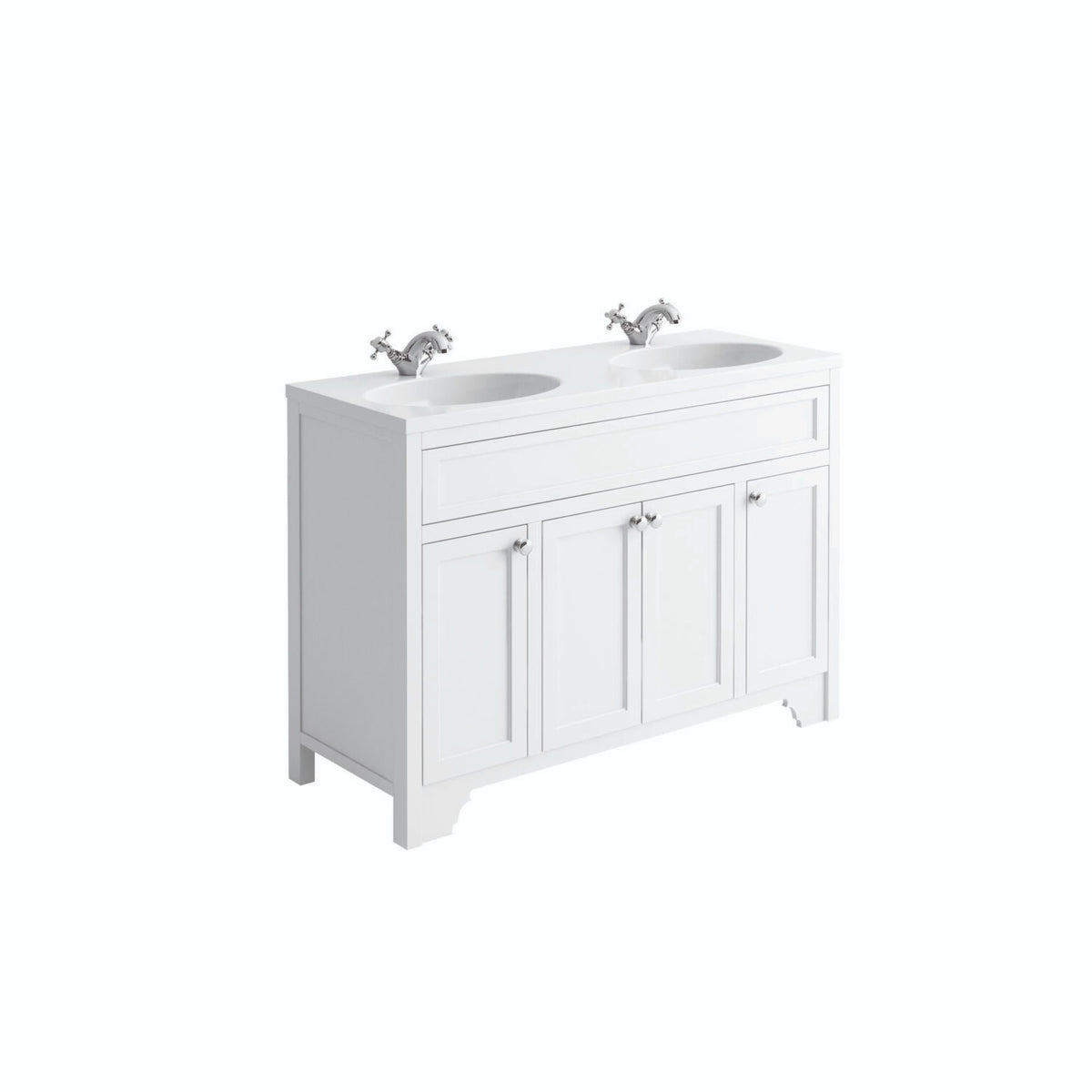 Scudo Harrogate Dutchy 1200mm Floor Standing Vanity Unit With Basin