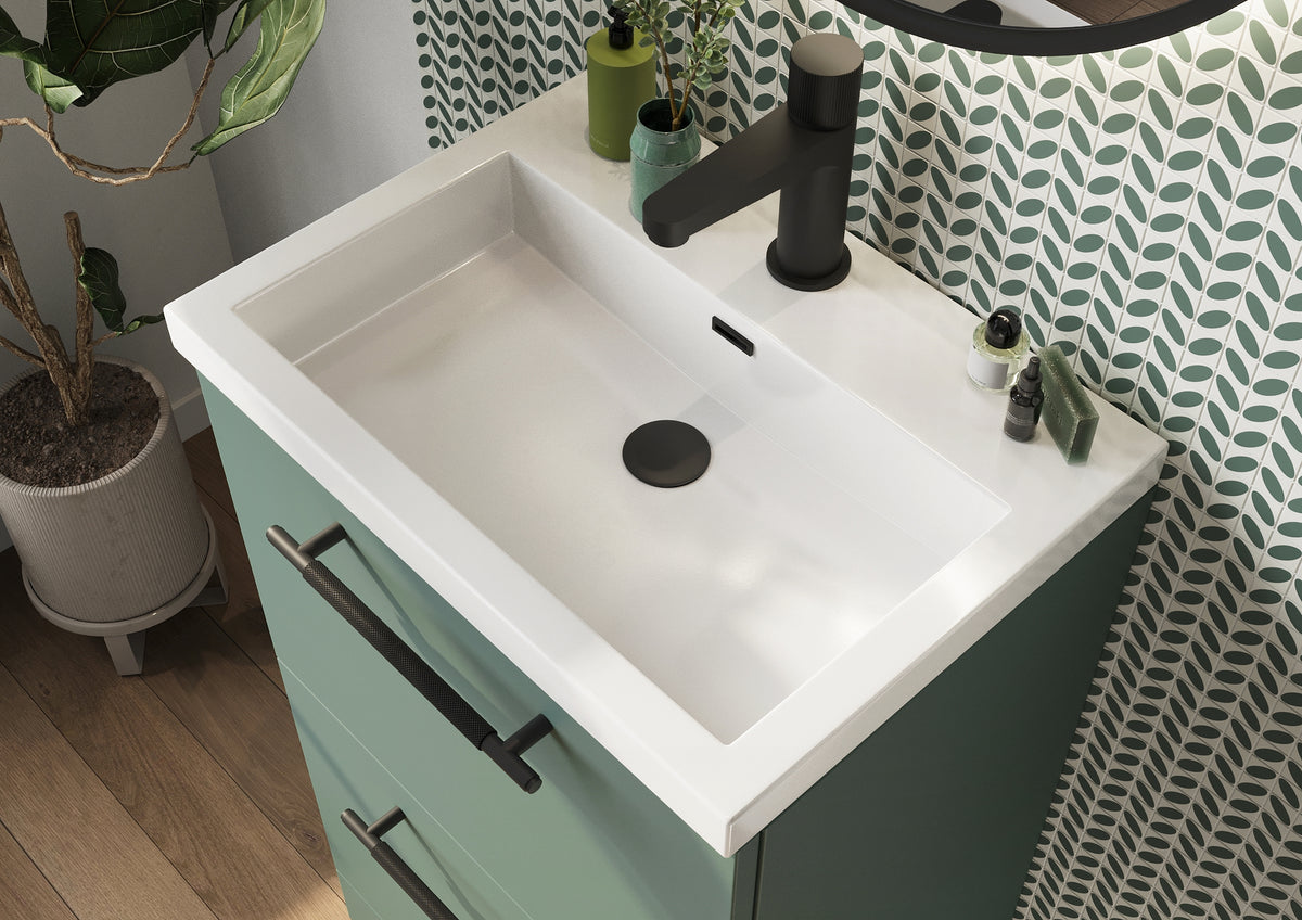 Scudo Muro Plus 500mm Wall Hung Vanity Unit With Basin