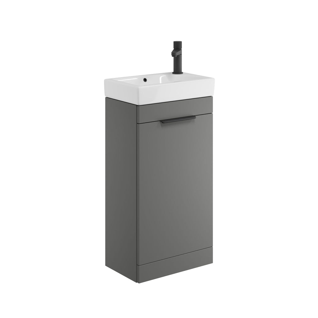 Scudo Esme 450mm Floor Standing Cloakroom Vanity Unit With Basin