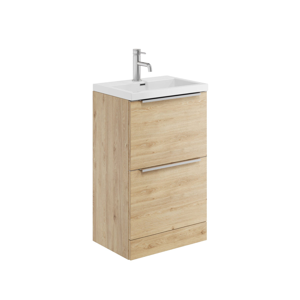 Scudo Muro Plus 500mm Floor Standing Vanity Unit With Basin
