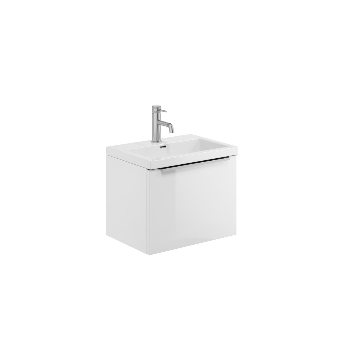 Scudo Muro Plus 600mm Wall Hung Vanity Unit With Basin