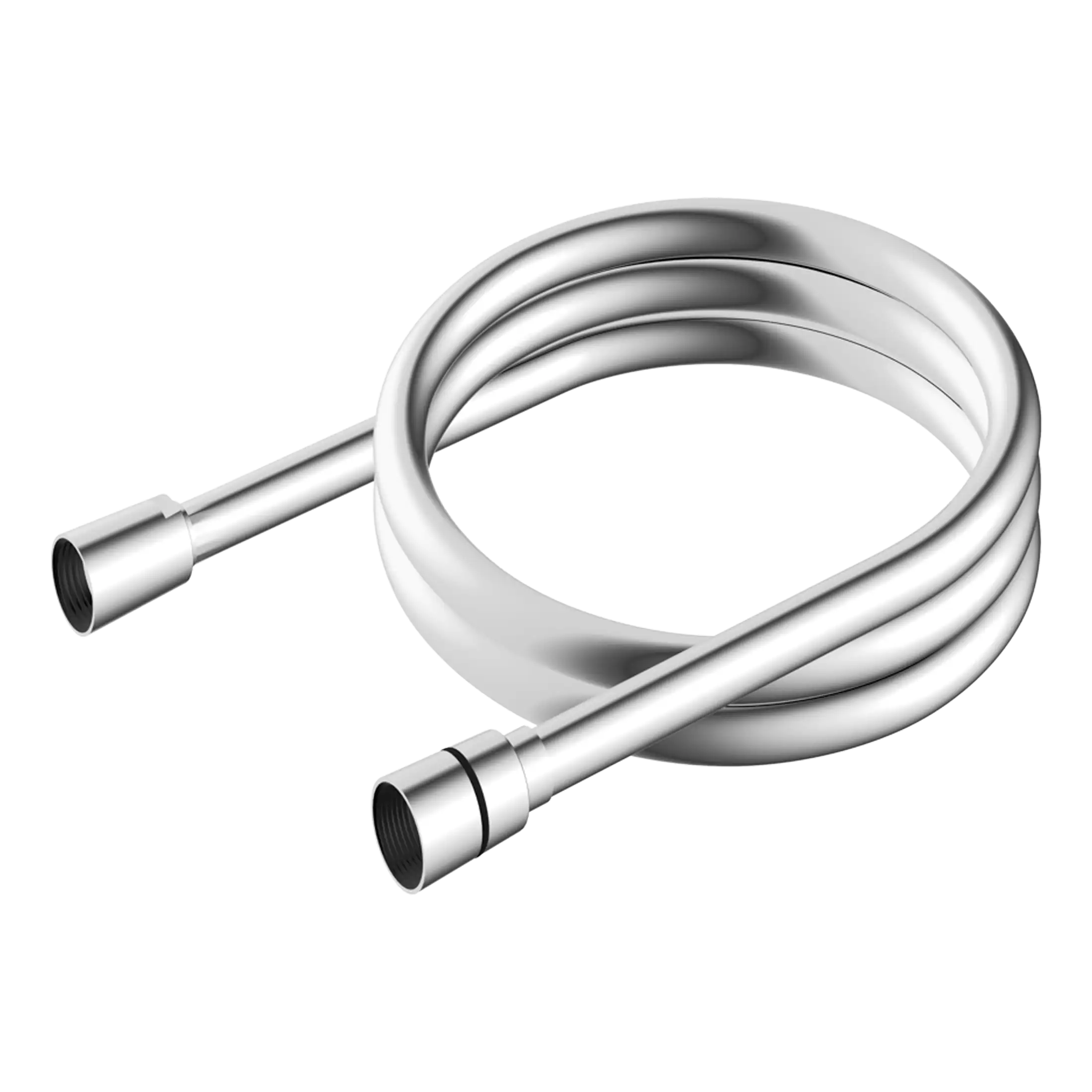 Flexible stainless steel shower hose for bathroom upgrades and repairs, featuring durable construction and easy installation for modern shower systems.