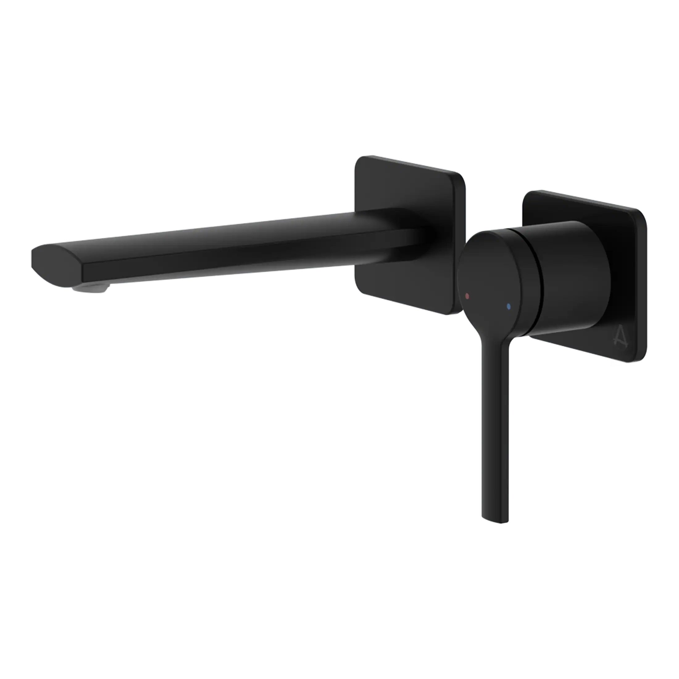 Aqualla Ivy Wall Mounted Basin Mixer Tap With Clicker Waste