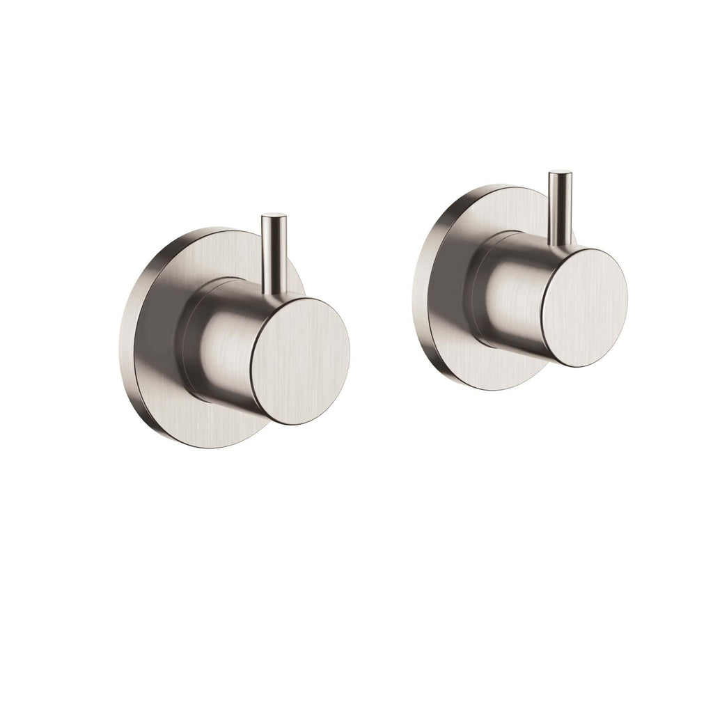 Polished stainless steel bathroom hooks, modern wall-mount towel or robe holders, sleek minimalist bathroom accessories, durable and stylish for contemporary bathroom design.