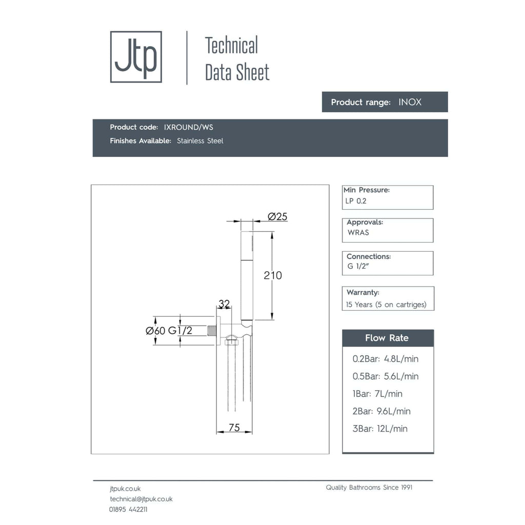 High-quality stainless steel bathroom mixer tap with precise technical specifications for reliable performance. Durable in modern bathroom designs.