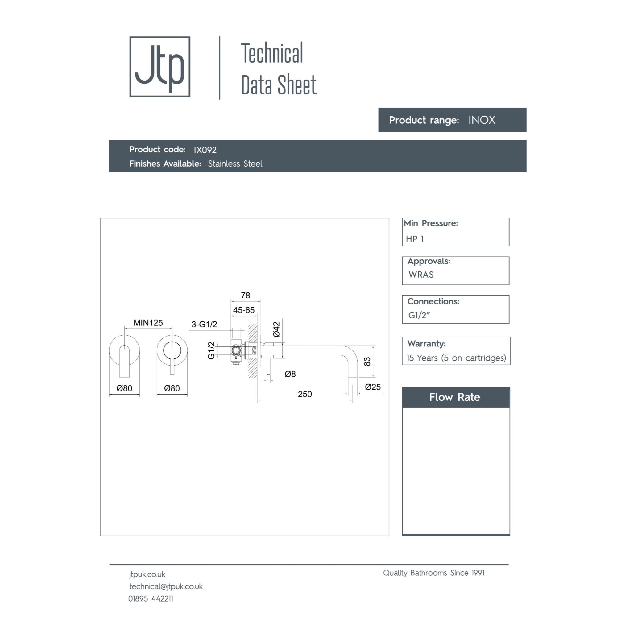 High-quality stainless steel bathroom tap with detailed technical drawing, showcasing precise measurements and specifications for durable and stylish bathroom fixtures.