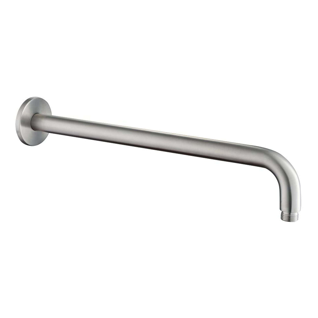 Long stainless steel grab bar for bathroom safety and accessibility, wall-mounted with secure fixing. Ideal for disabled or elderly users, providing support and stability in showers or bathrooms.