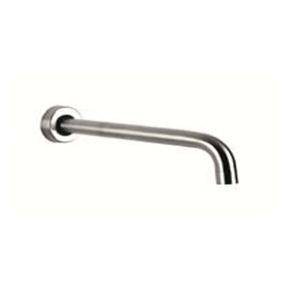 Stainless steel toilet paper holder for modern bathroom decor, wall-mounted design, durable and sleek. Perfect accessory for contemporary bathroom spaces.