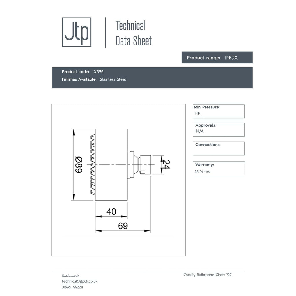 High-quality stainless steel bathroom fixture with detailed technical specifications and dimensions for durable and modern bathroom design.