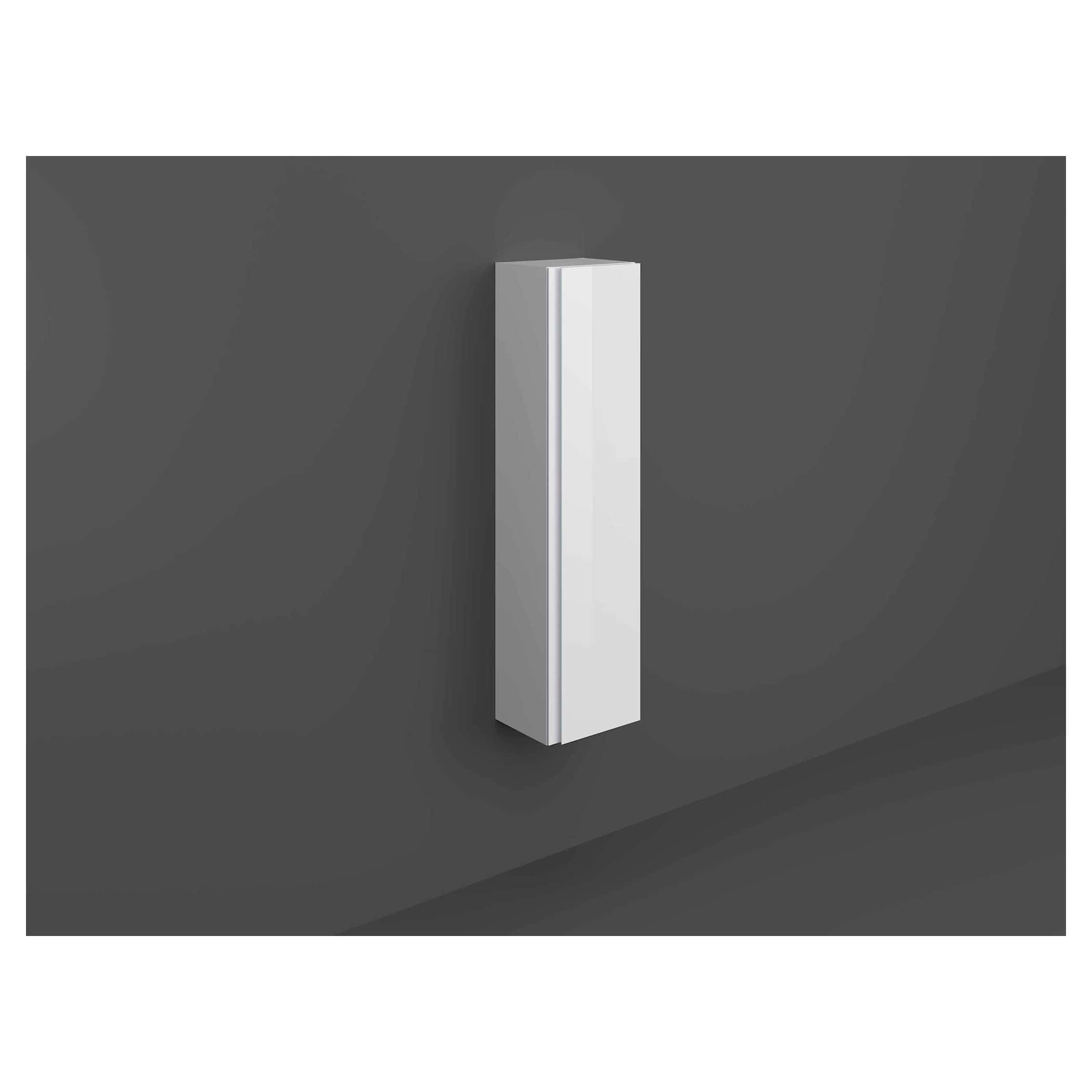 Minimalist white bathroom radiator, modern vertical design, sleek and functional bathroom heating fixture for contemporary bathrooms.