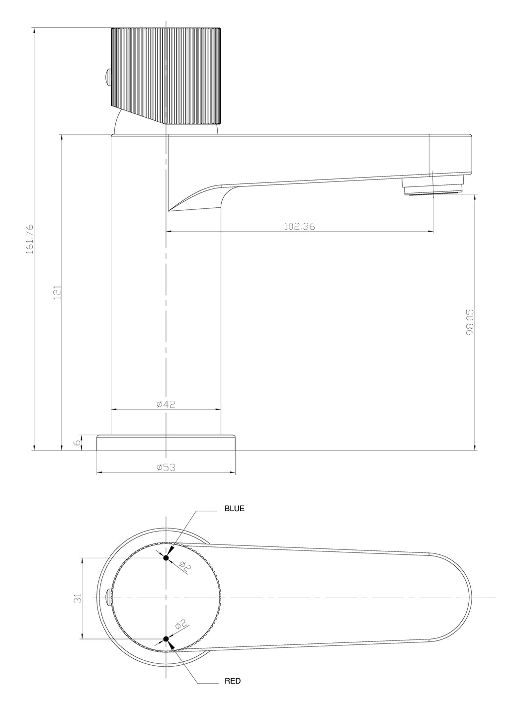 Scudo Koko Mono Basin Mixer