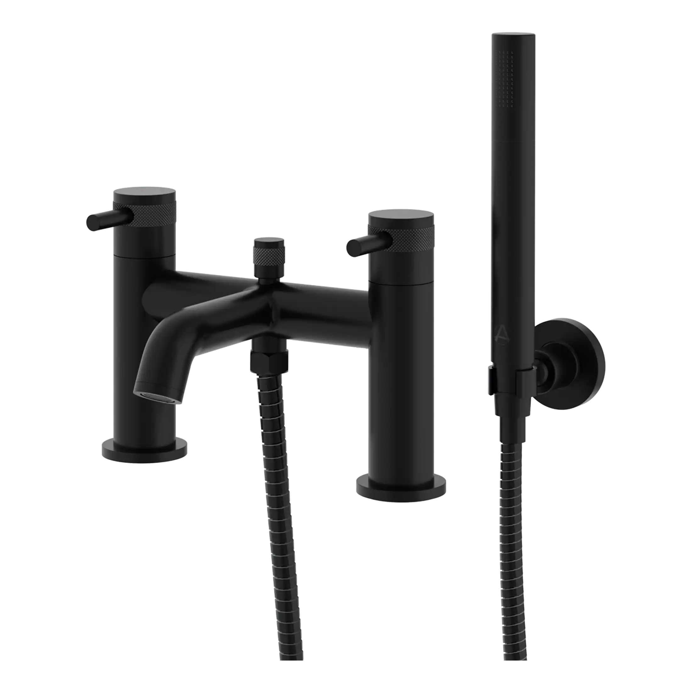 Aqualla Kyloe Deck Mounted Bath Shower Mixer Tap With Kit
