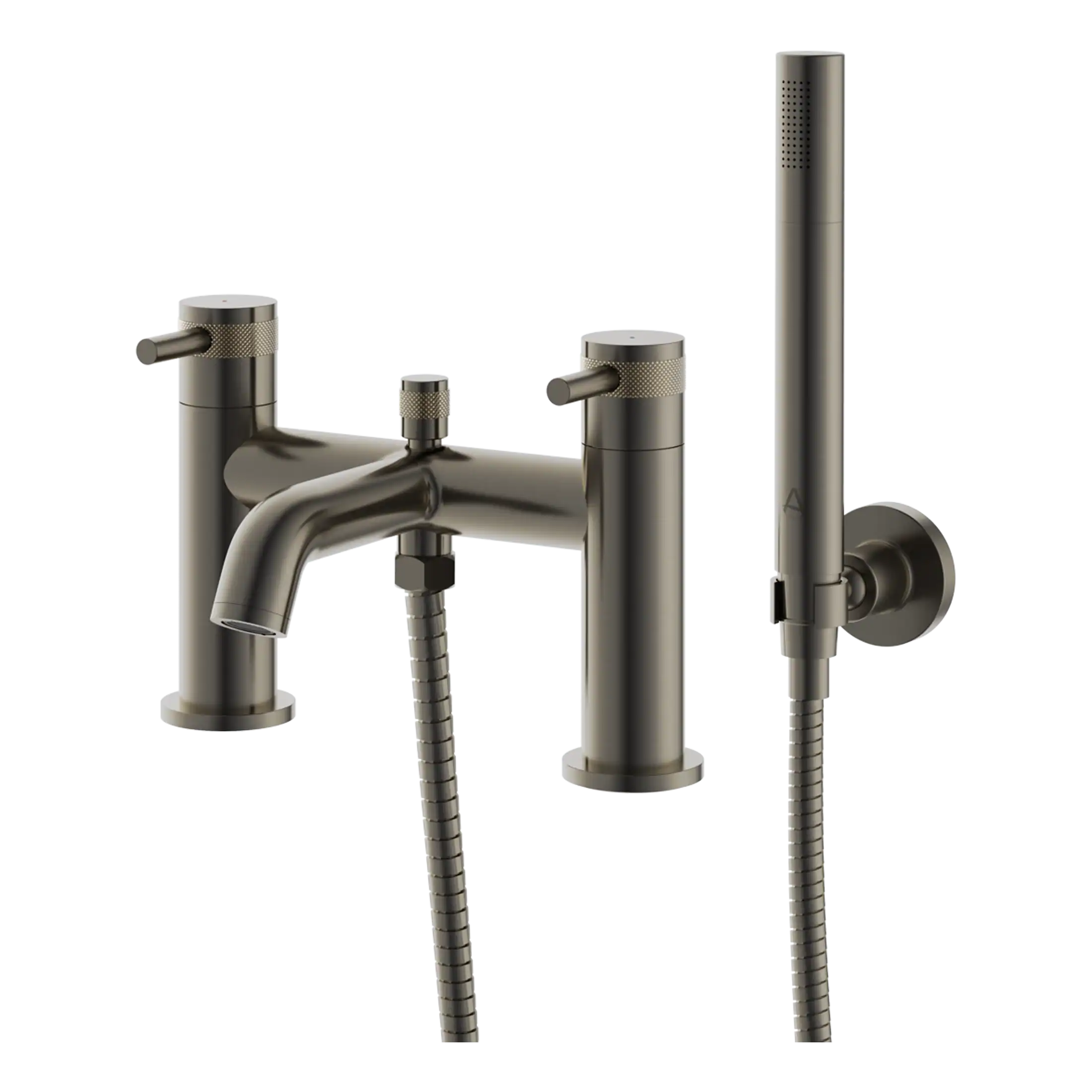 Aqualla Kyloe Deck Mounted Bath Shower Mixer Tap With Kit
