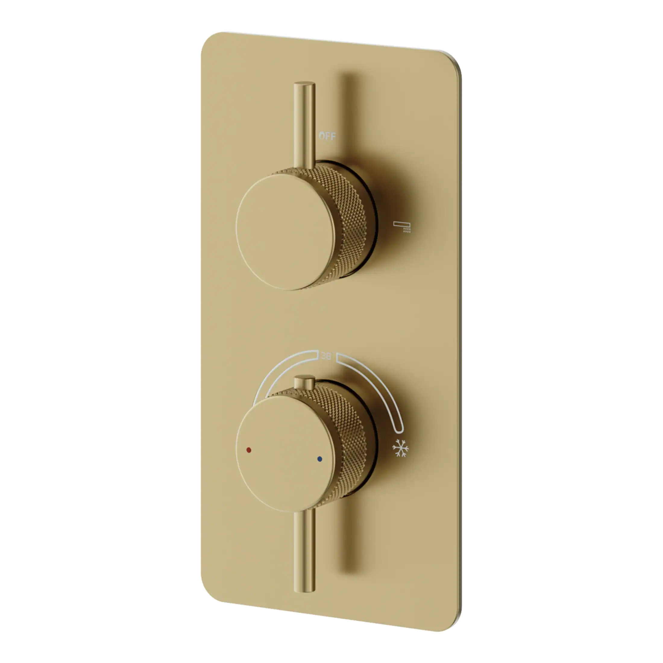 Aqualla Kyloe 2 Outlet Concealed Thermostatic Shower Mixer Valve