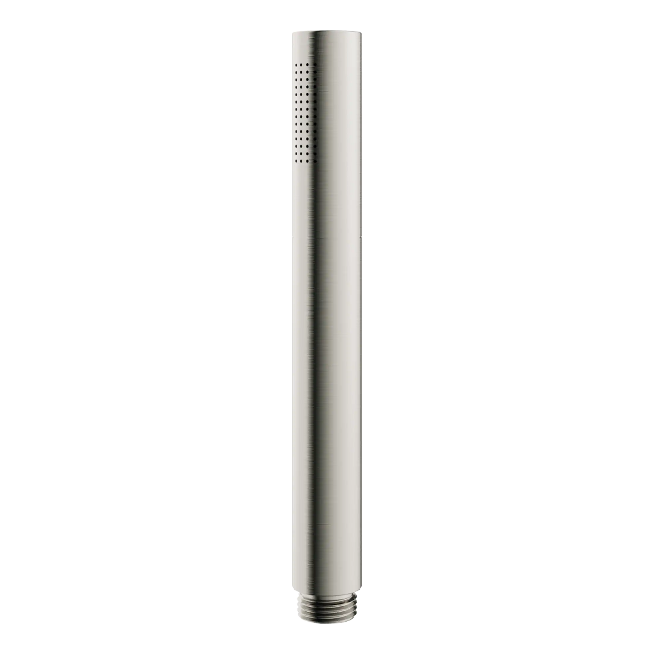 Stainless steel bathroom shower head with multiple spray settings, modern design, perfect for luxury bathrooms, made of durable materials.