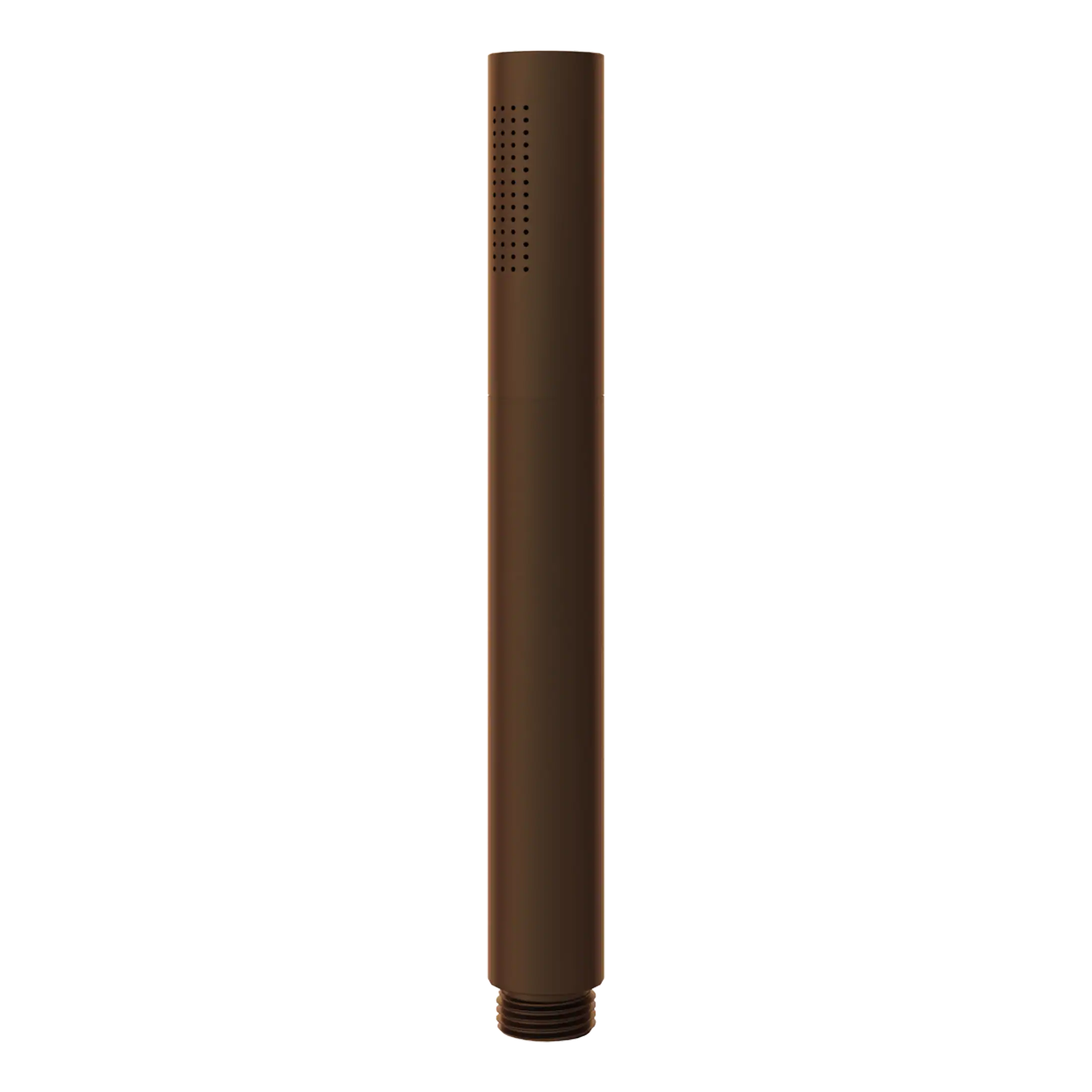 Sleek brown bathroom shower panel with built-in spray nozzles, modern design, ideal for luxurious showering experiences. Perfect for contemporary bathroom renovations.