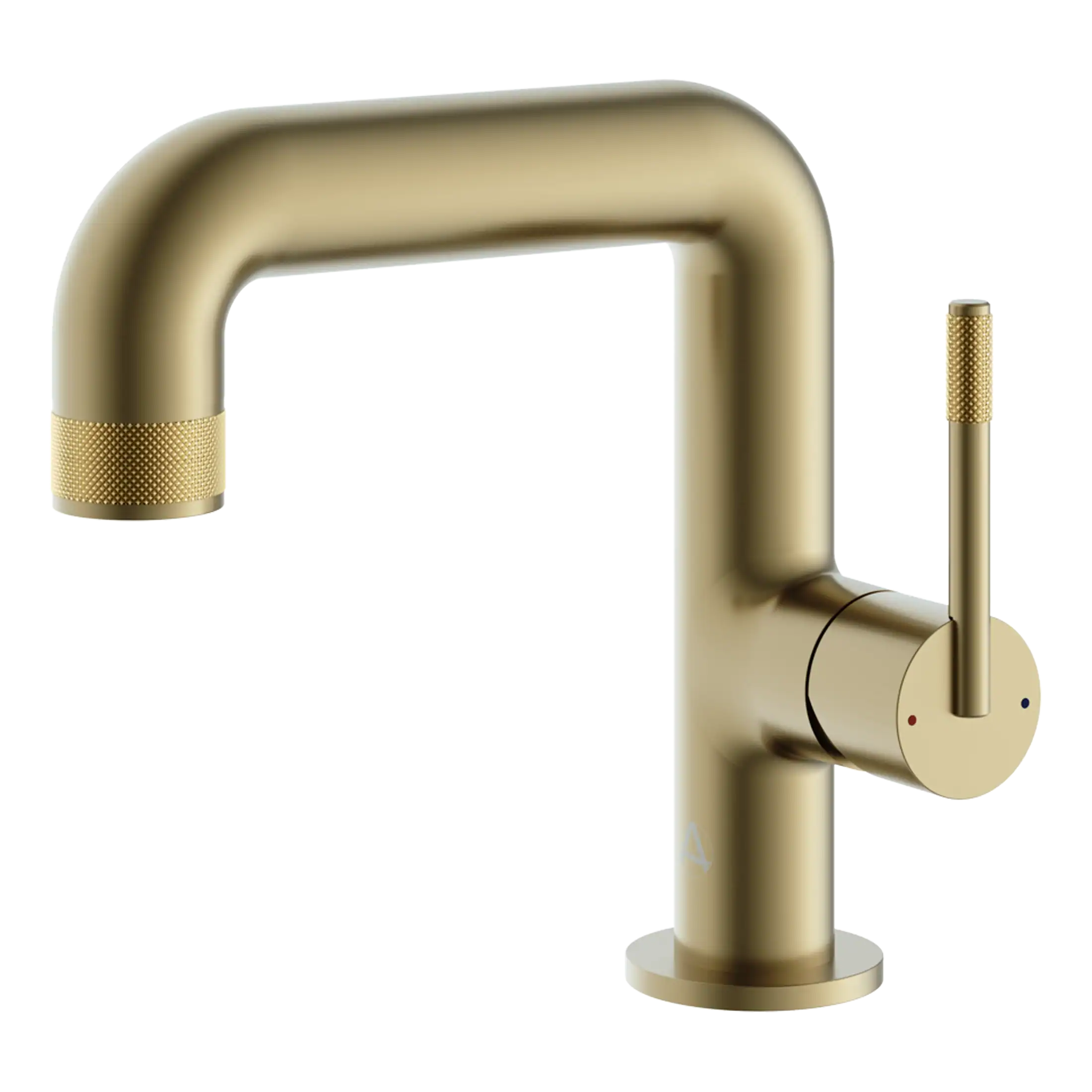 Aqualla Kyloe Side Lever Mono Basin Mixer Tap With Clicker Waste