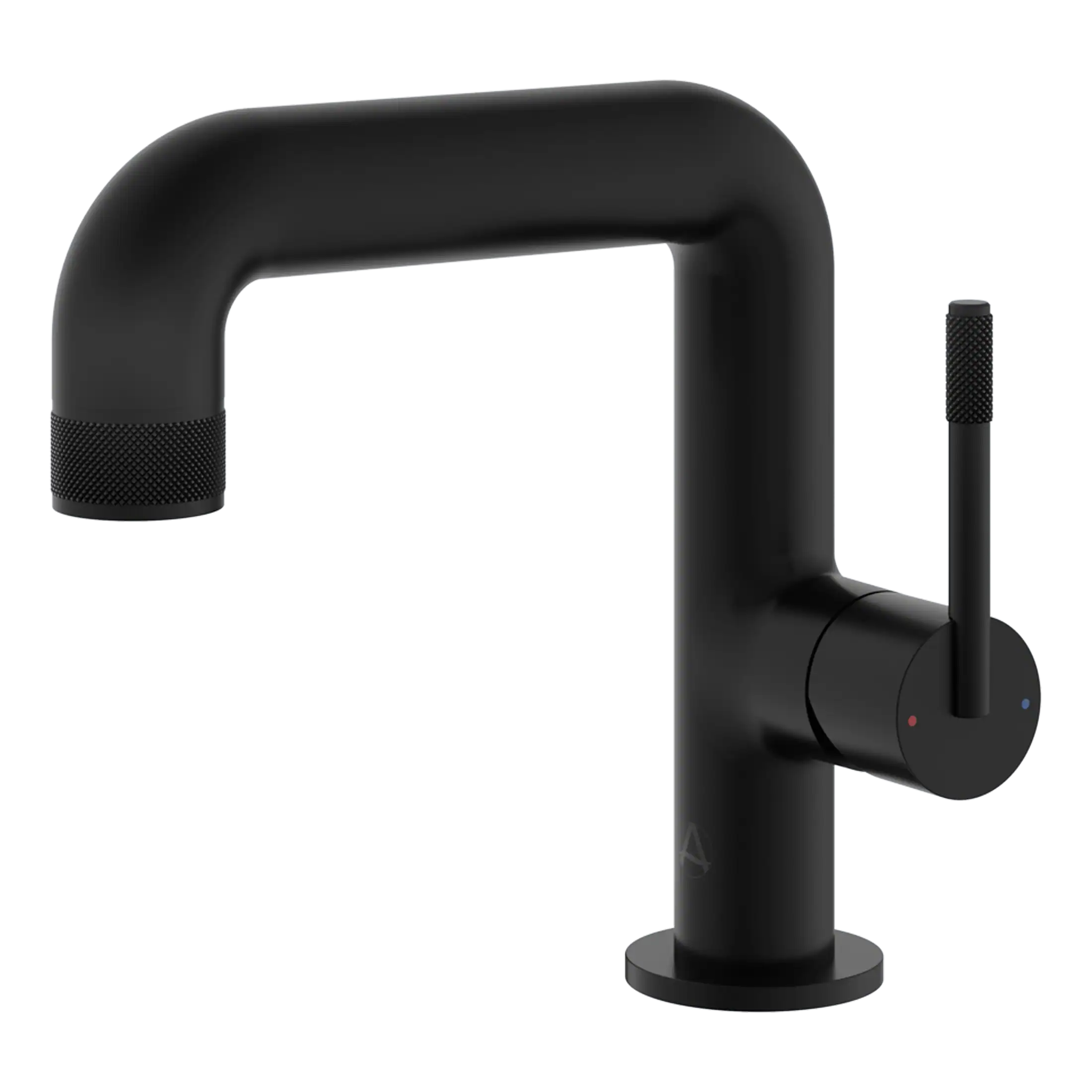 Aqualla Kyloe Side Lever Mono Basin Mixer Tap With Clicker Waste