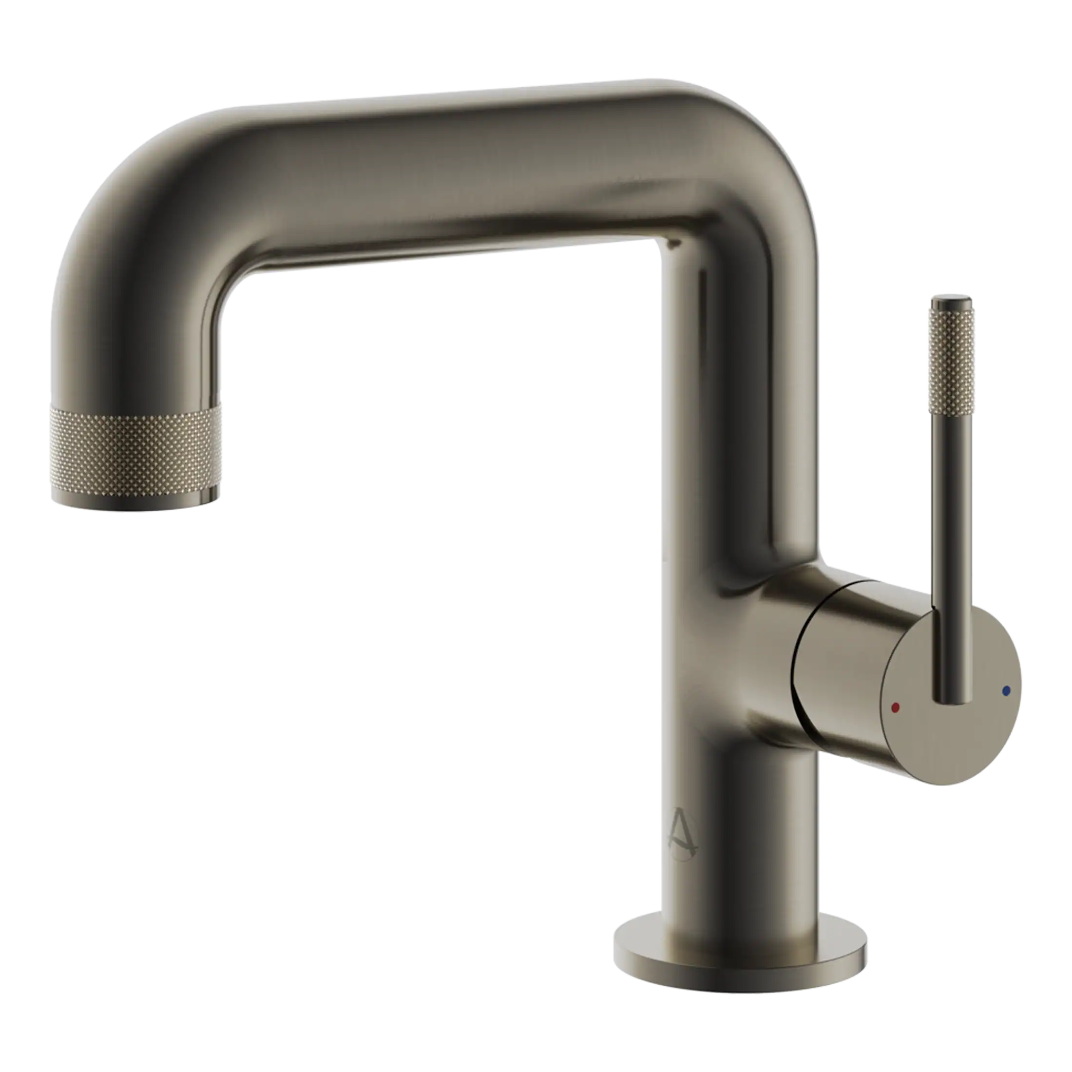 Aqualla Kyloe Side Lever Mono Basin Mixer Tap With Clicker Waste
