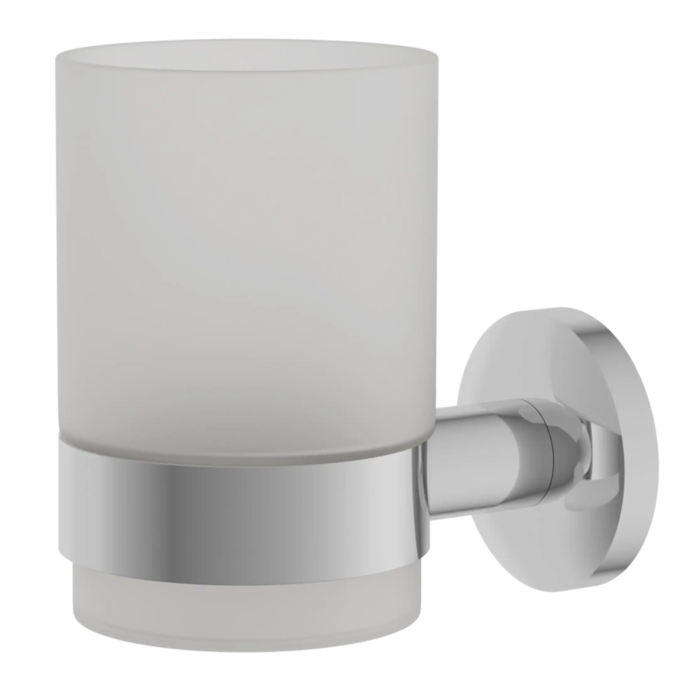 White modern bathroom wall light fixture with a sleek, minimalist design for ambient lighting. Ideal for contemporary bathroom decor to create a bright, inviting atmosphere.